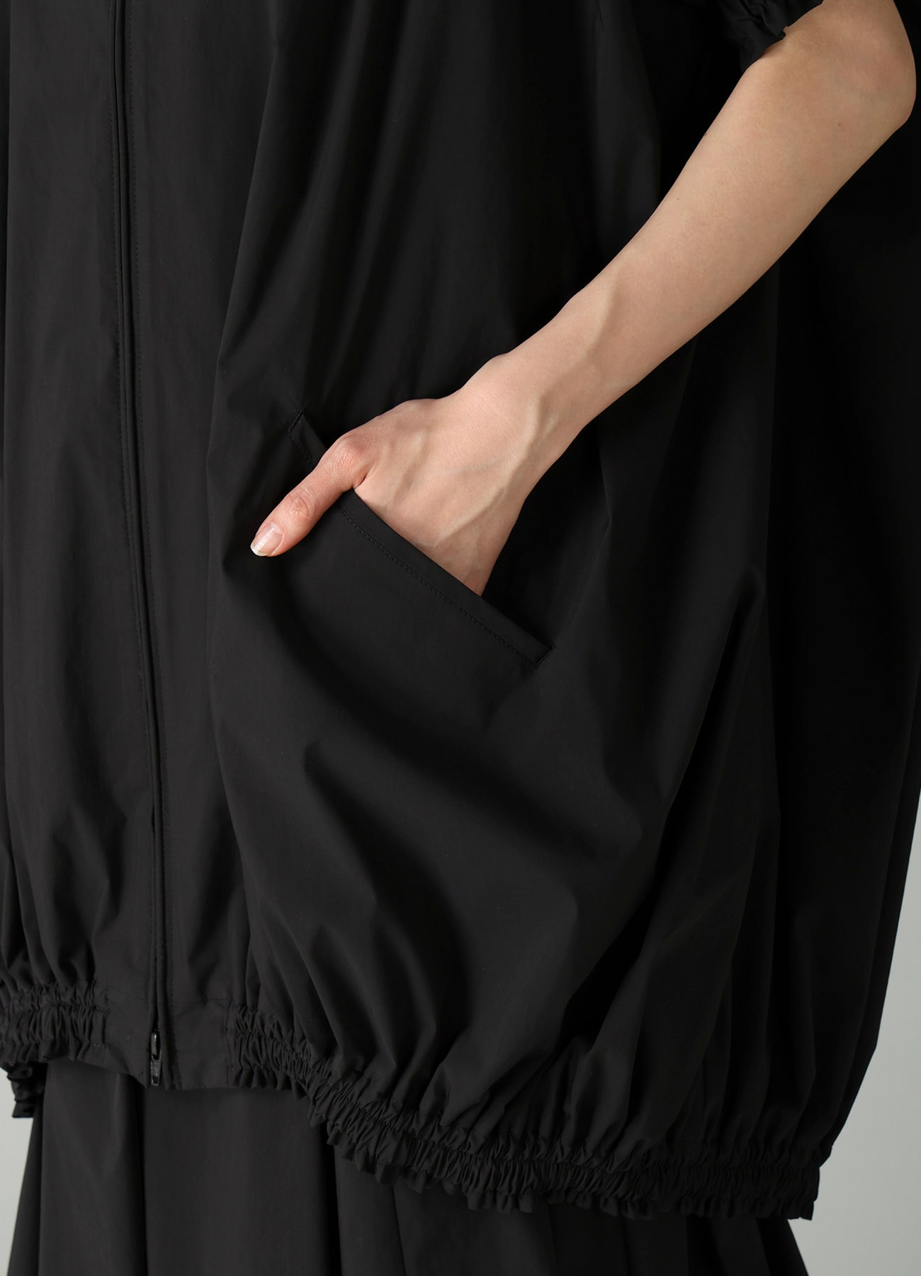 C/Pe WEATHER SHORT SLV BALLOON JACKET