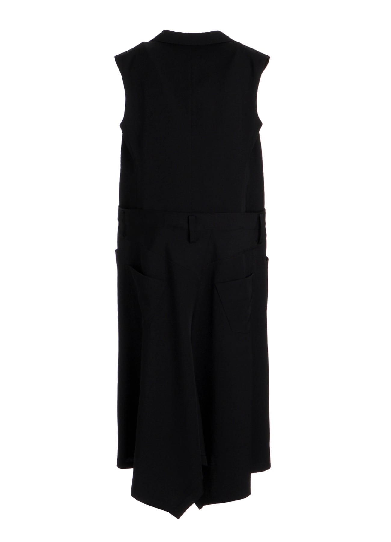 GABARDINE SKIRT COMBI LONG VEST