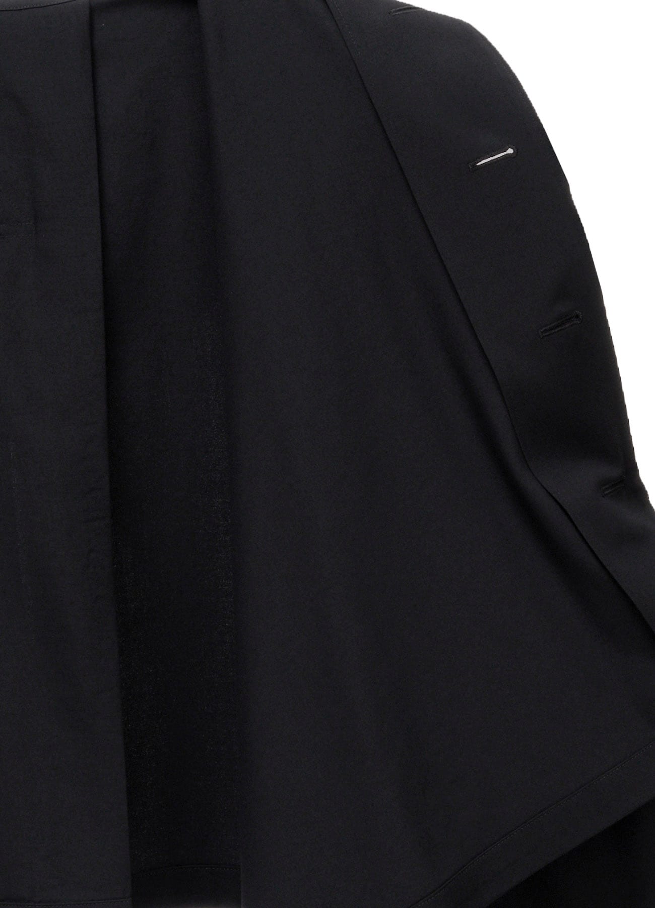 WOOL HOOD MANT COAT