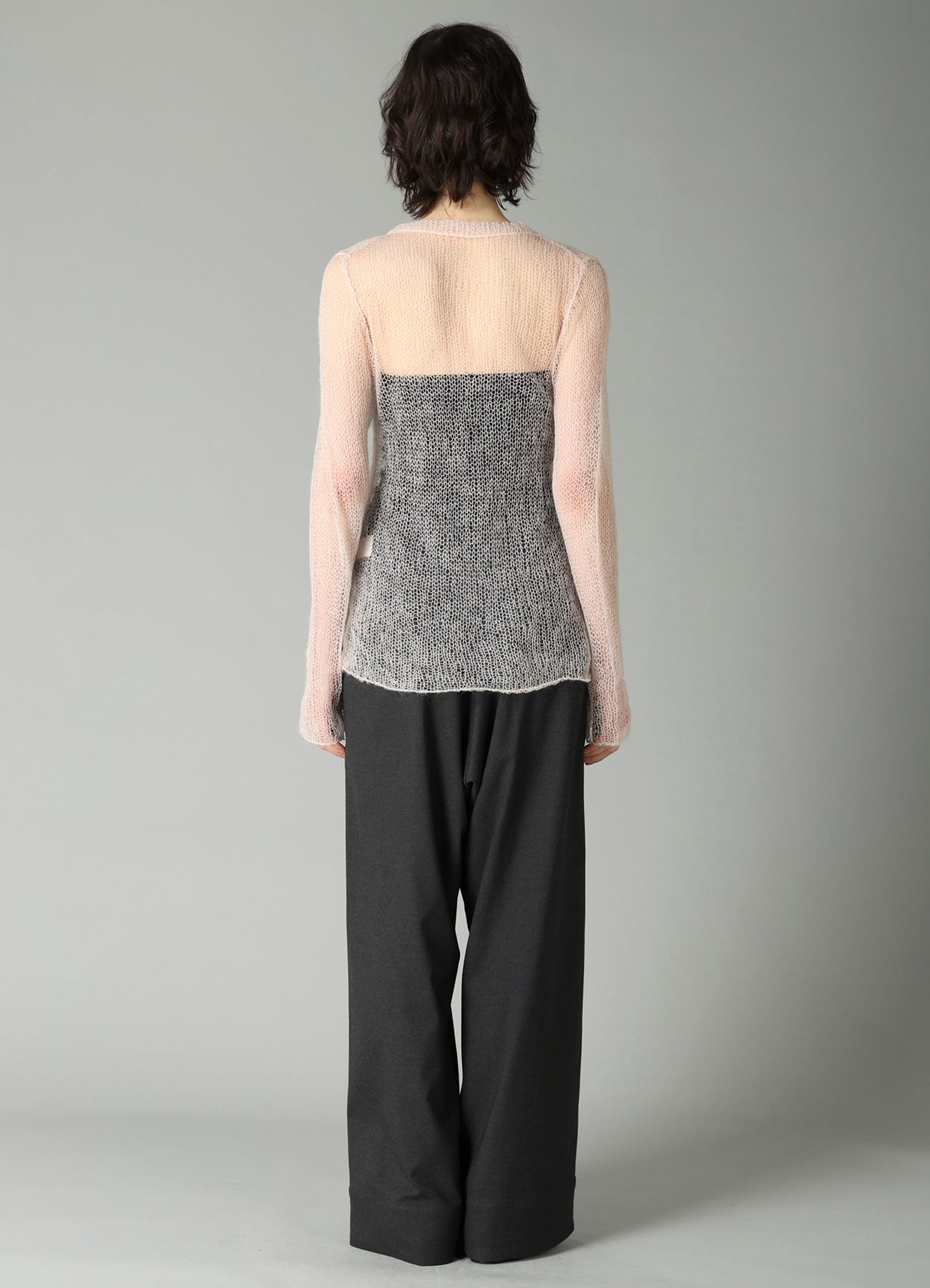 KID MOHAIR MIX CREWNECK LONG SLV SWEATER