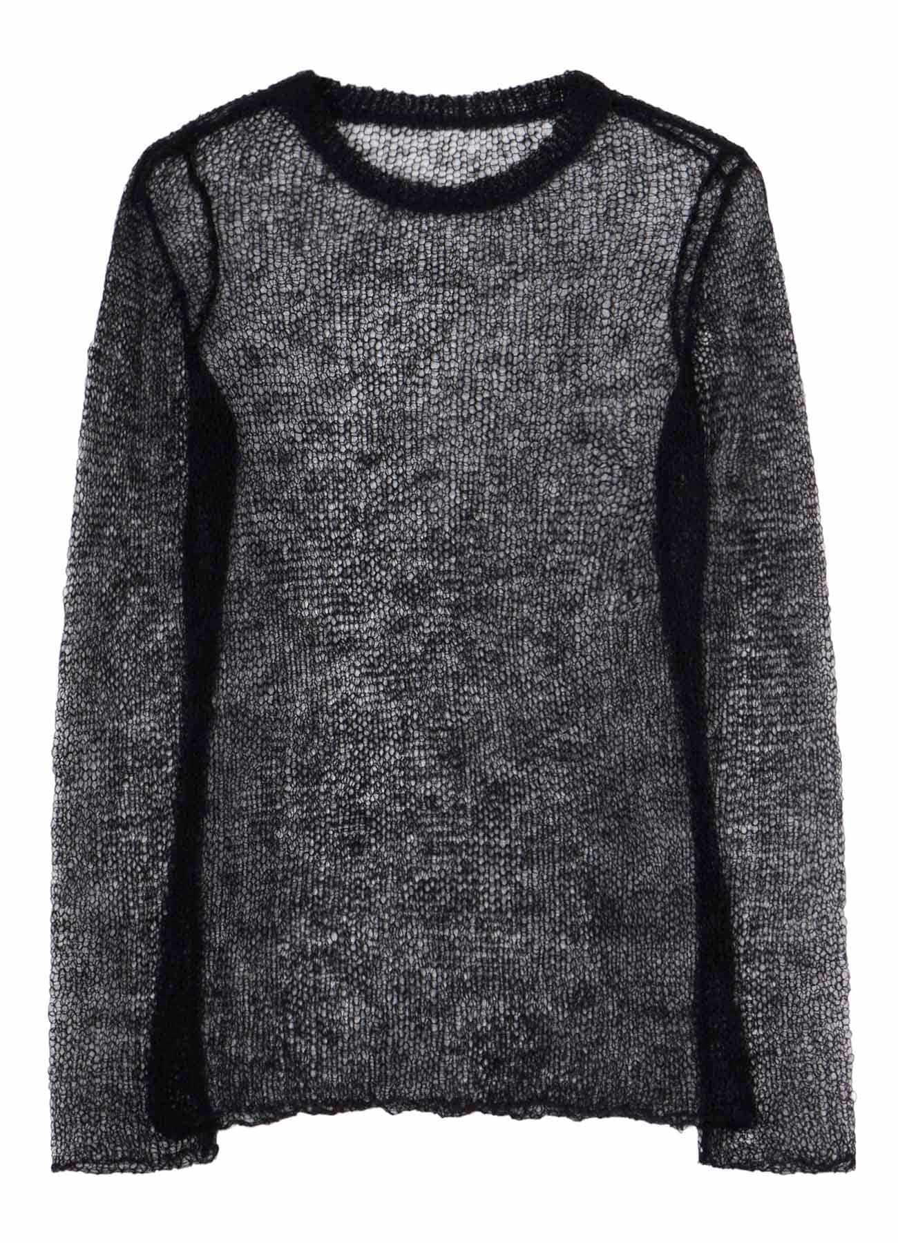KID MOHAIR MIX CREWNECK LONG SLV SWEATER