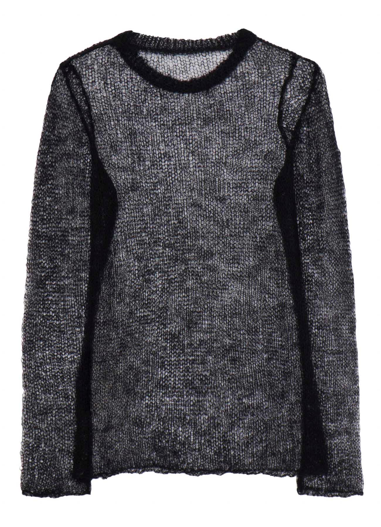 KID MOHAIR MIX CREWNECK LONG SLV SWEATER