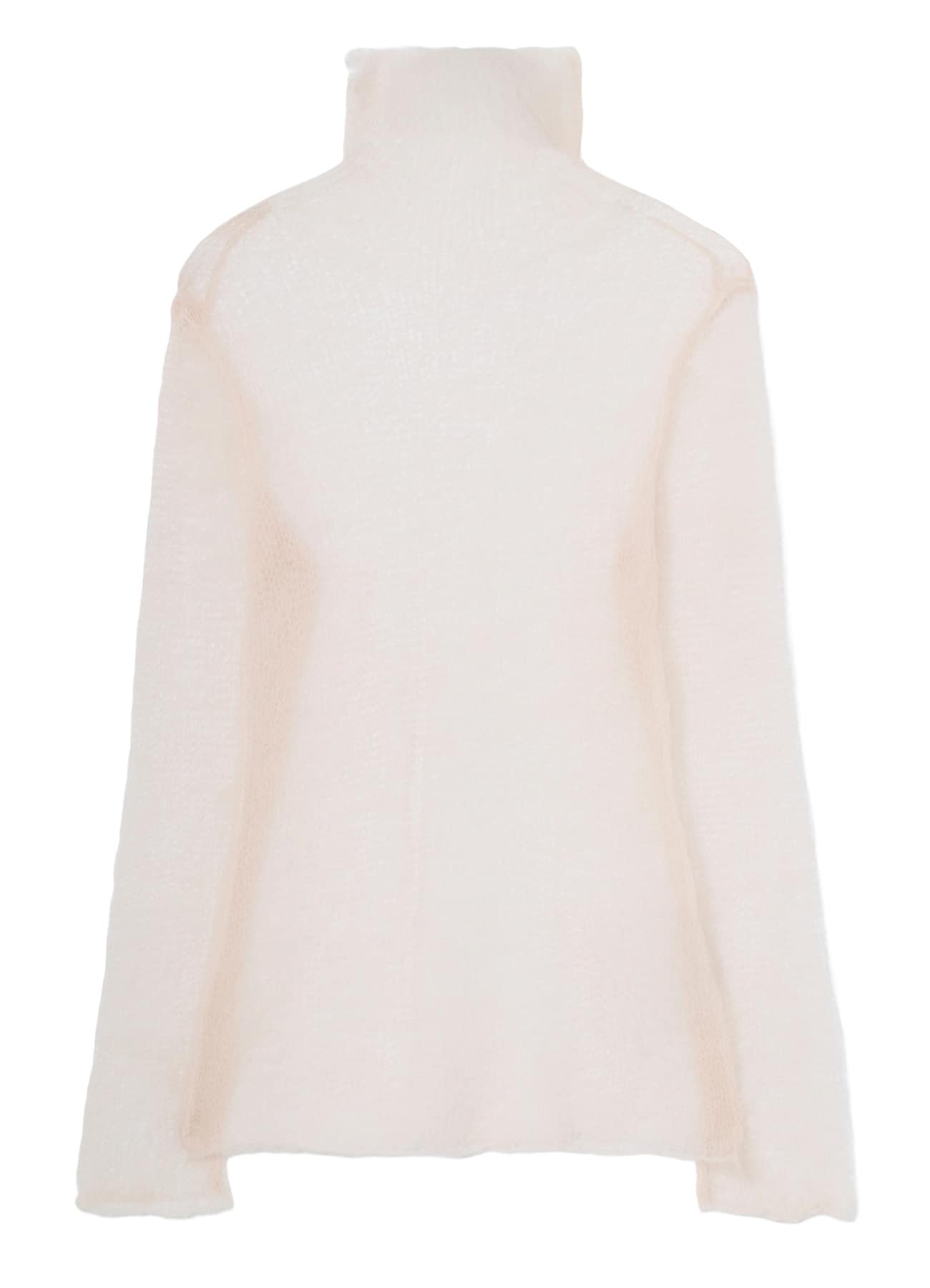 KID MOHAIR MIX HIGHNECK LONG SLV SWEATER