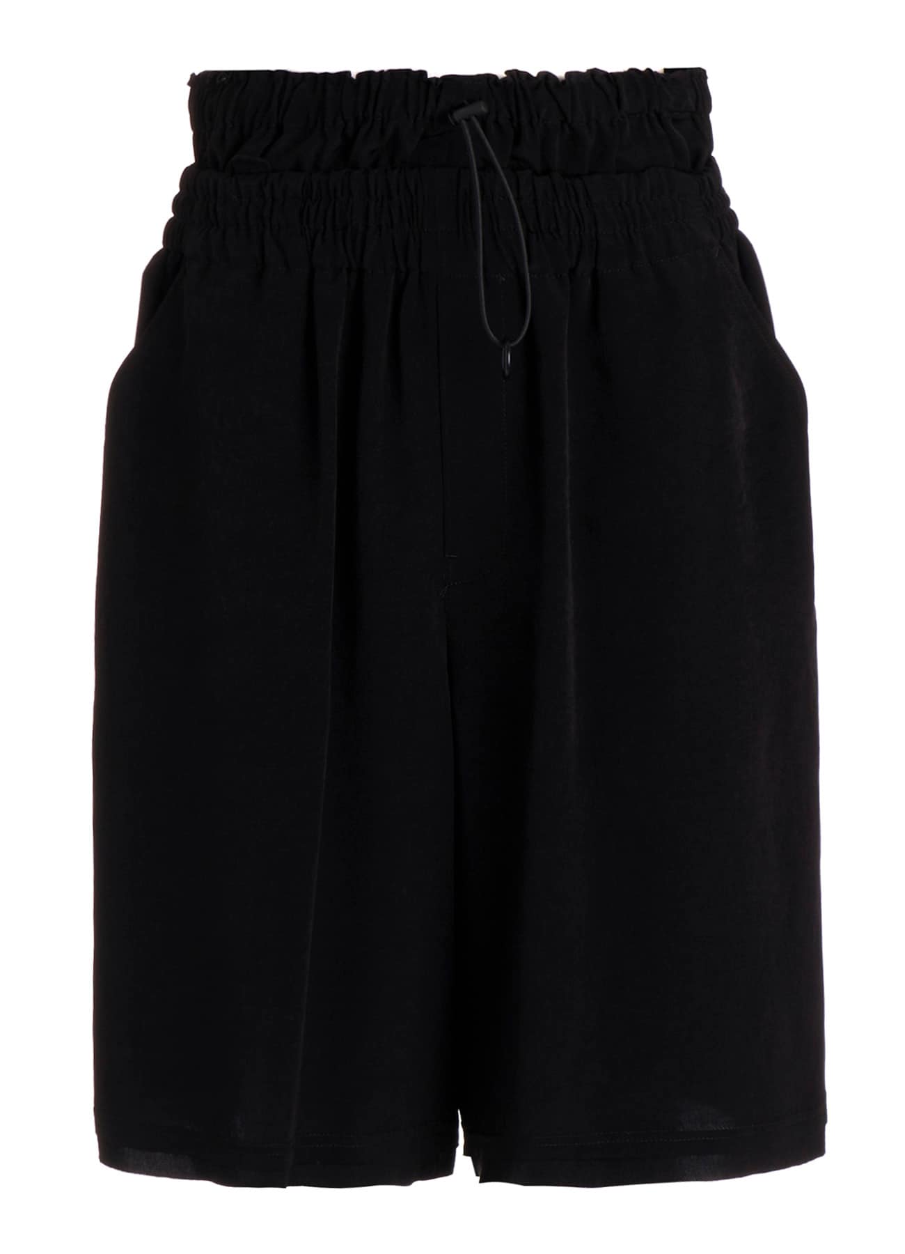 Ta/Pe CREPE DE CHINE DOUBLE WAIST SHORT PANTS