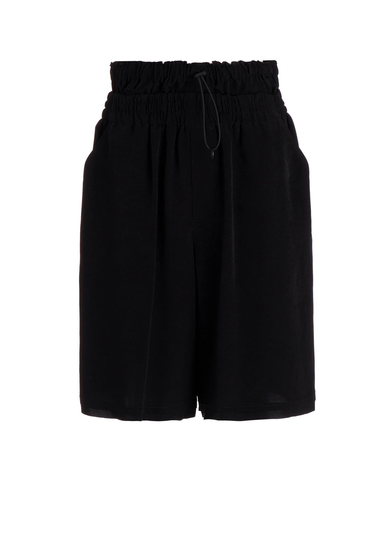 Ta/Pe CREPE DE CHINE DOUBLE WAIST SHORT PANTS