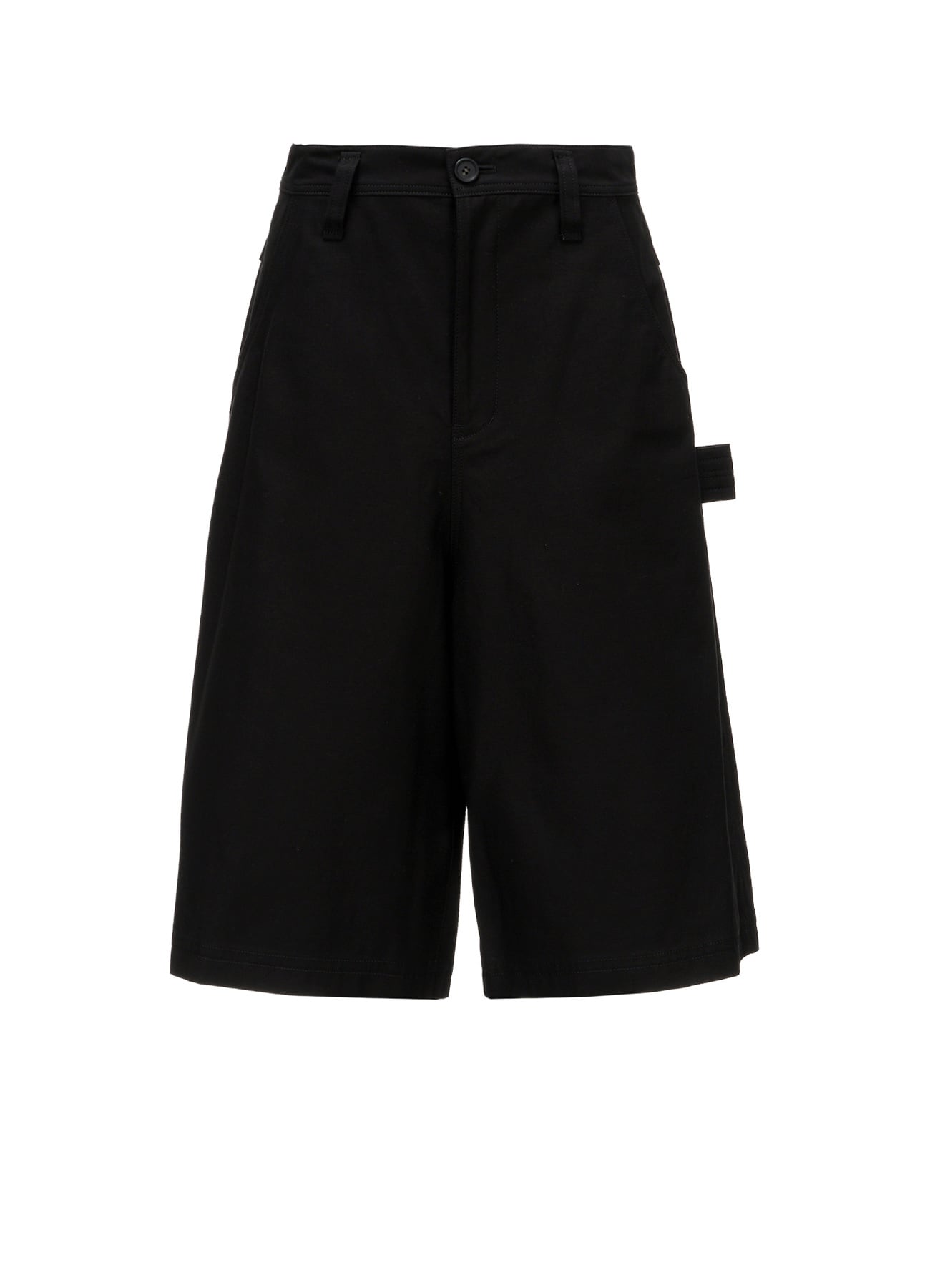 MILITARY BACKSIDE SATIN PAINTER SHORT PANTS