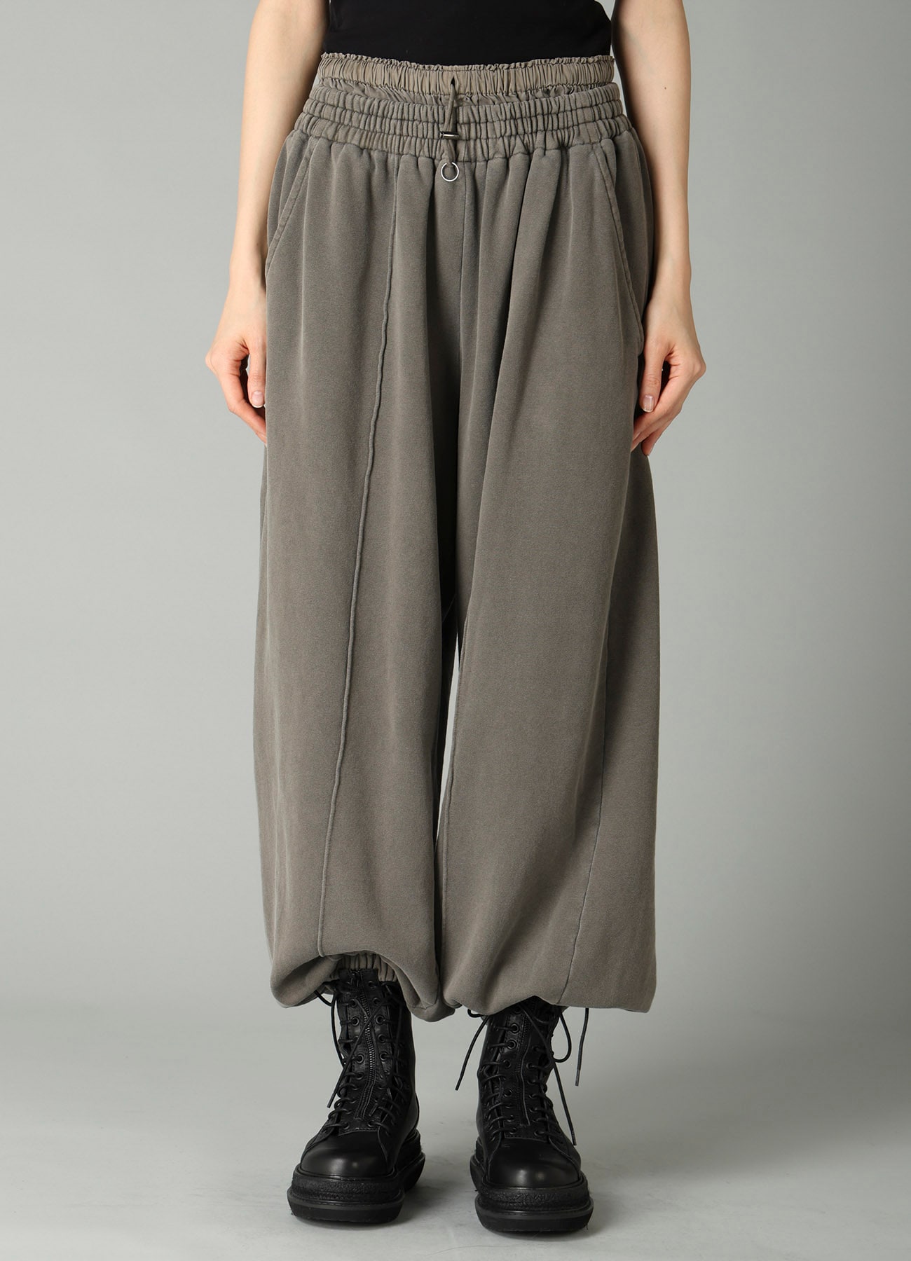 30/10 FRENCH TERRY DOUBLE WAIST SWEAT PANTS