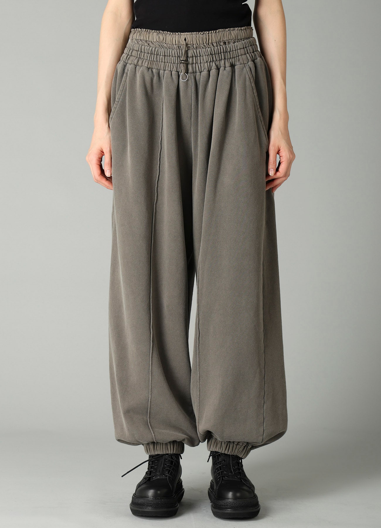 30/10 FRENCH TERRY DOUBLE WAIST SWEAT PANTS