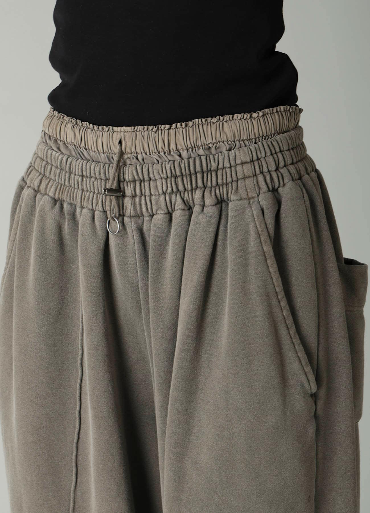 30/10 FRENCH TERRY DOUBLE WAIST SWEAT PANTS