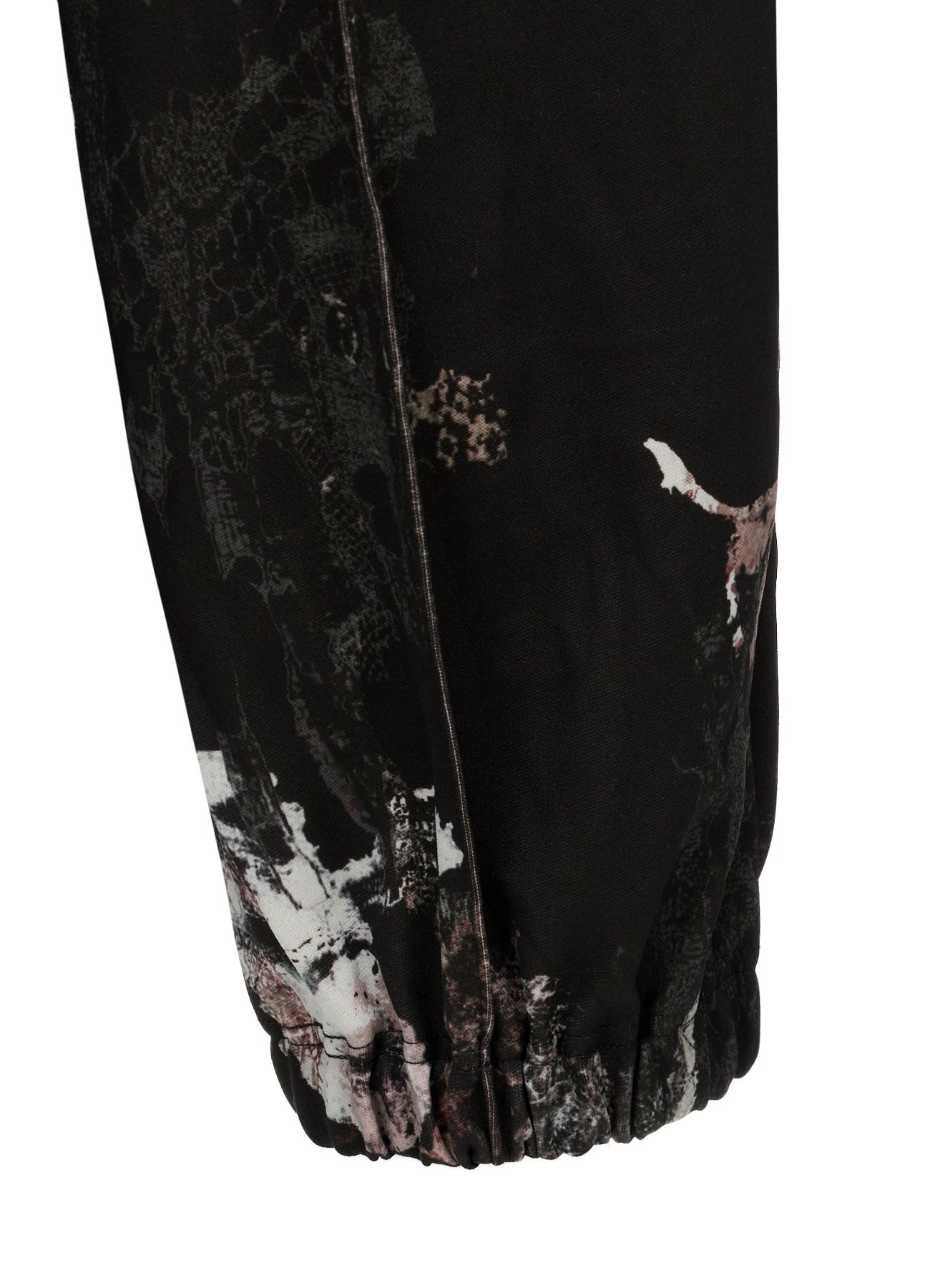 LACE FLOWER PT DOUBLE WAIST SWEAT PANTS