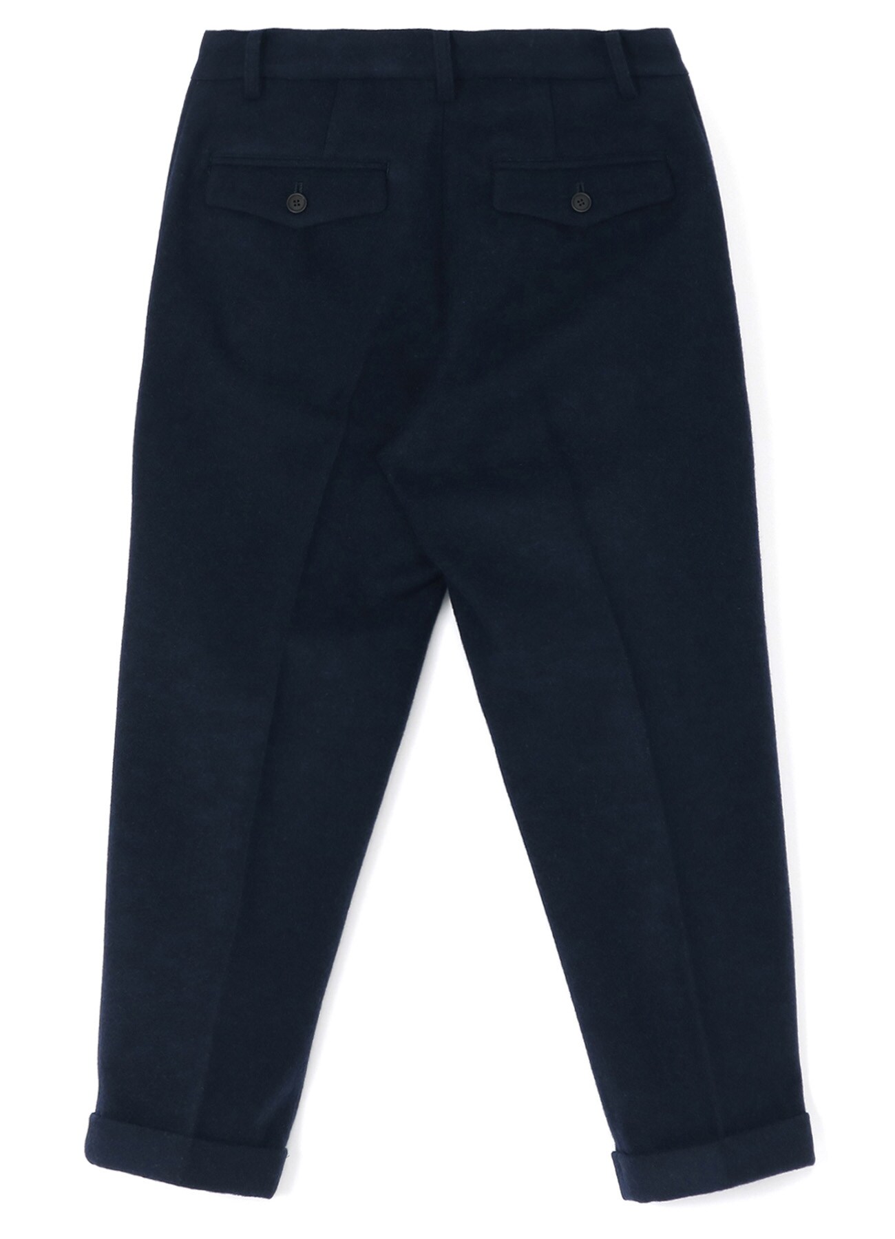 MELTON R-MACKIN PANTS(XS Navy): Vintage 1.1｜THE SHOP YOHJI YAMAMOTO