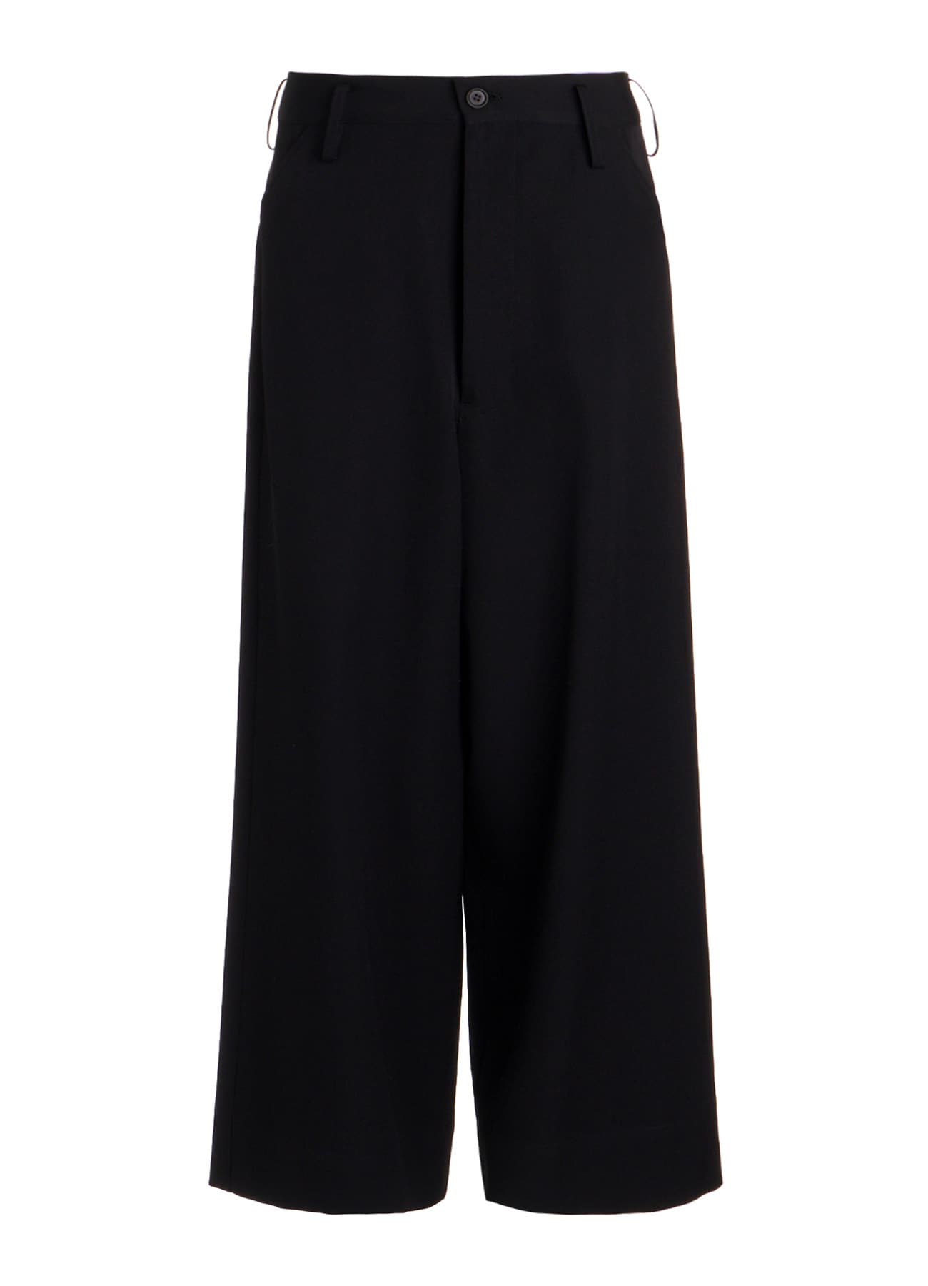 GABARDINE MAXI WIDE PANTS