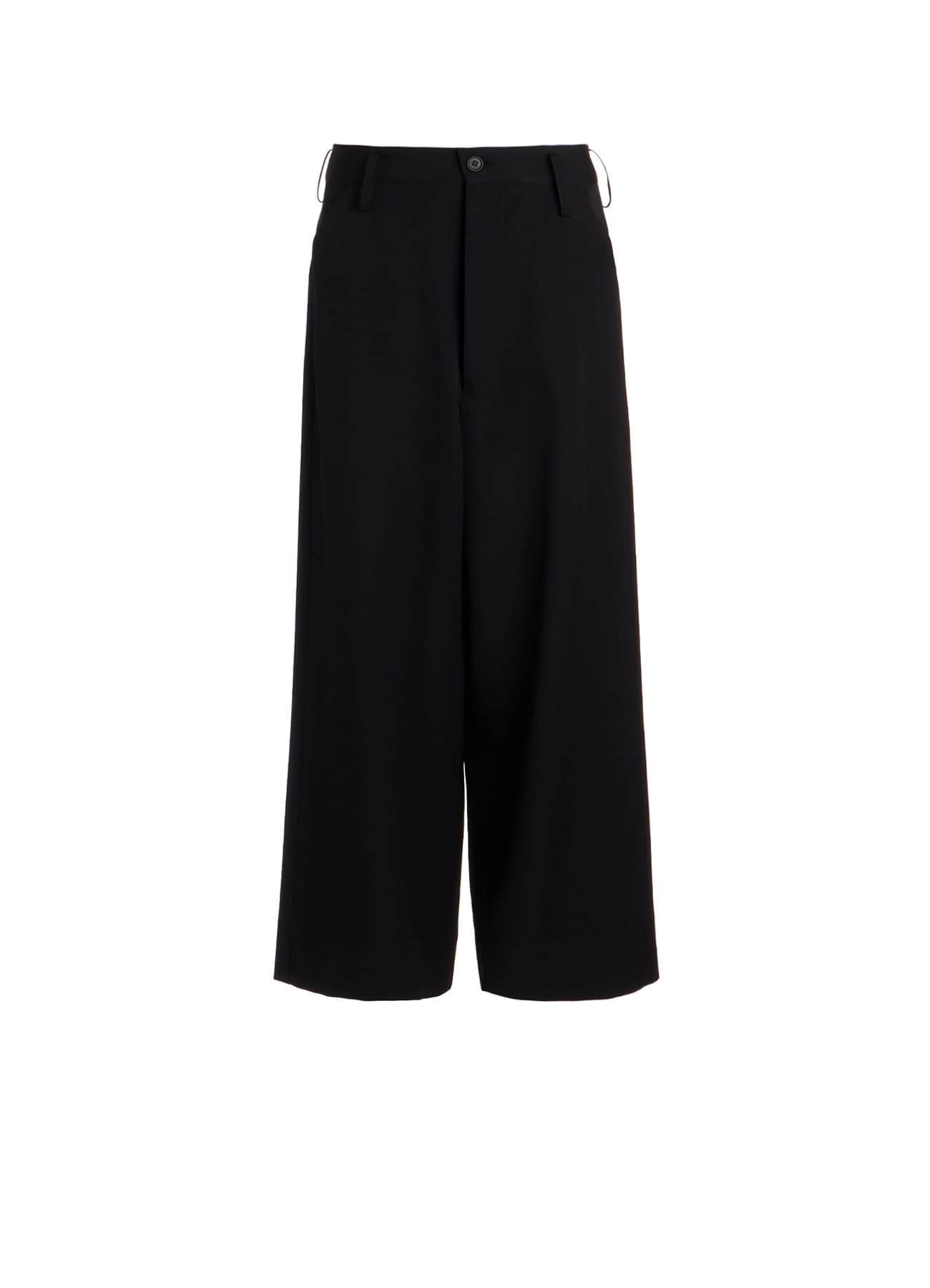 GABARDINE MAXI WIDE PANTS