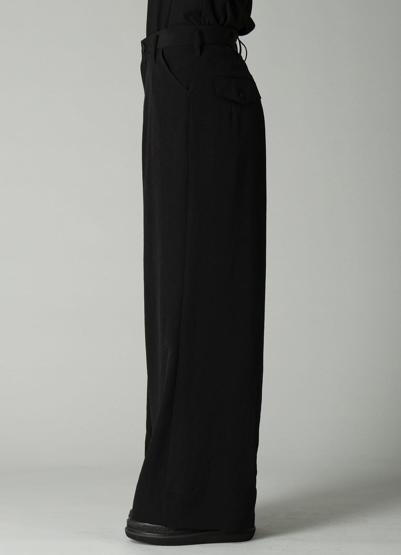 Ta/Pe CREPE DE CHINE MAXI WIDE PANTS