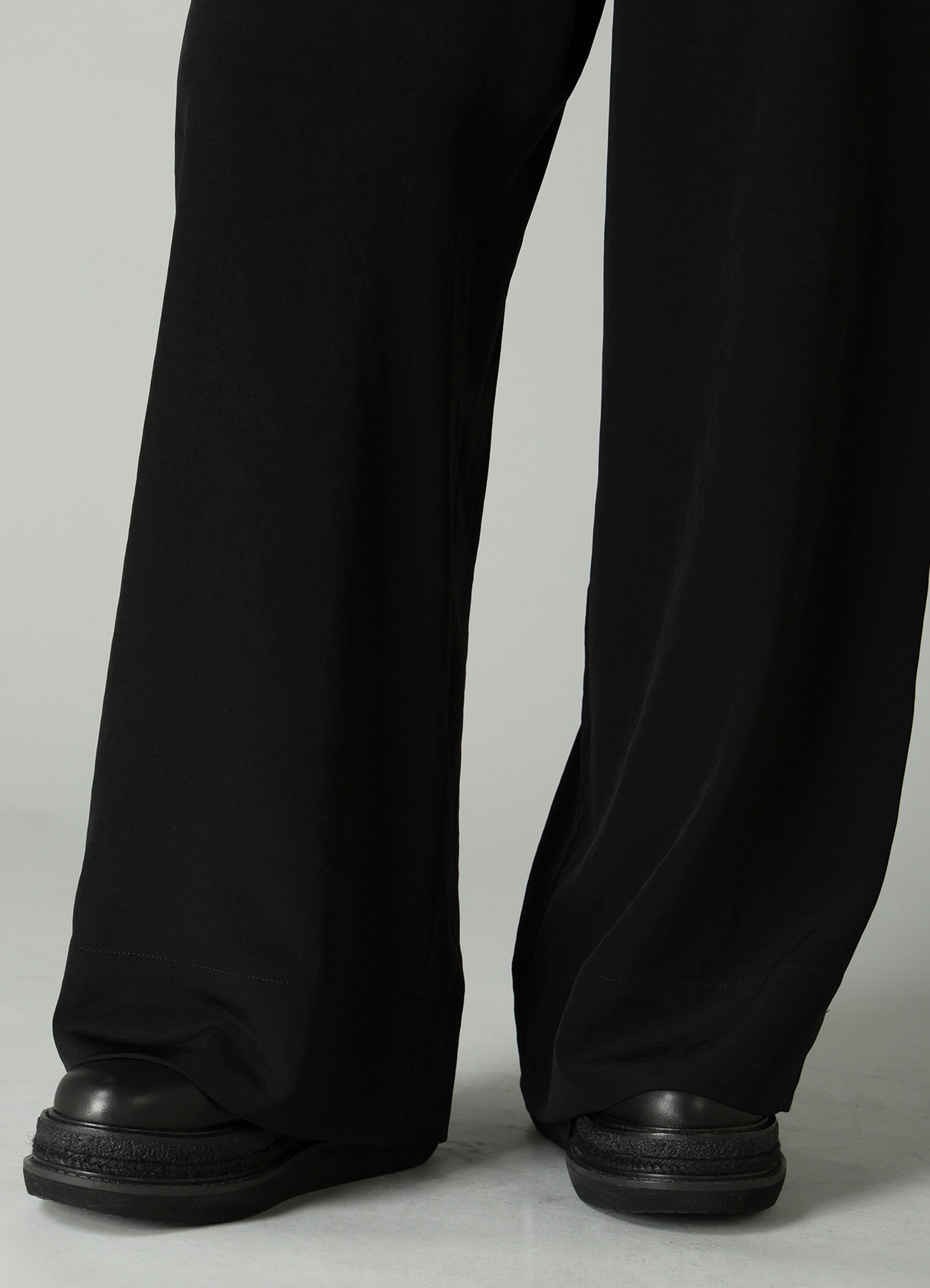 Ta/Pe CREPE DE CHINE MAXI WIDE PANTS