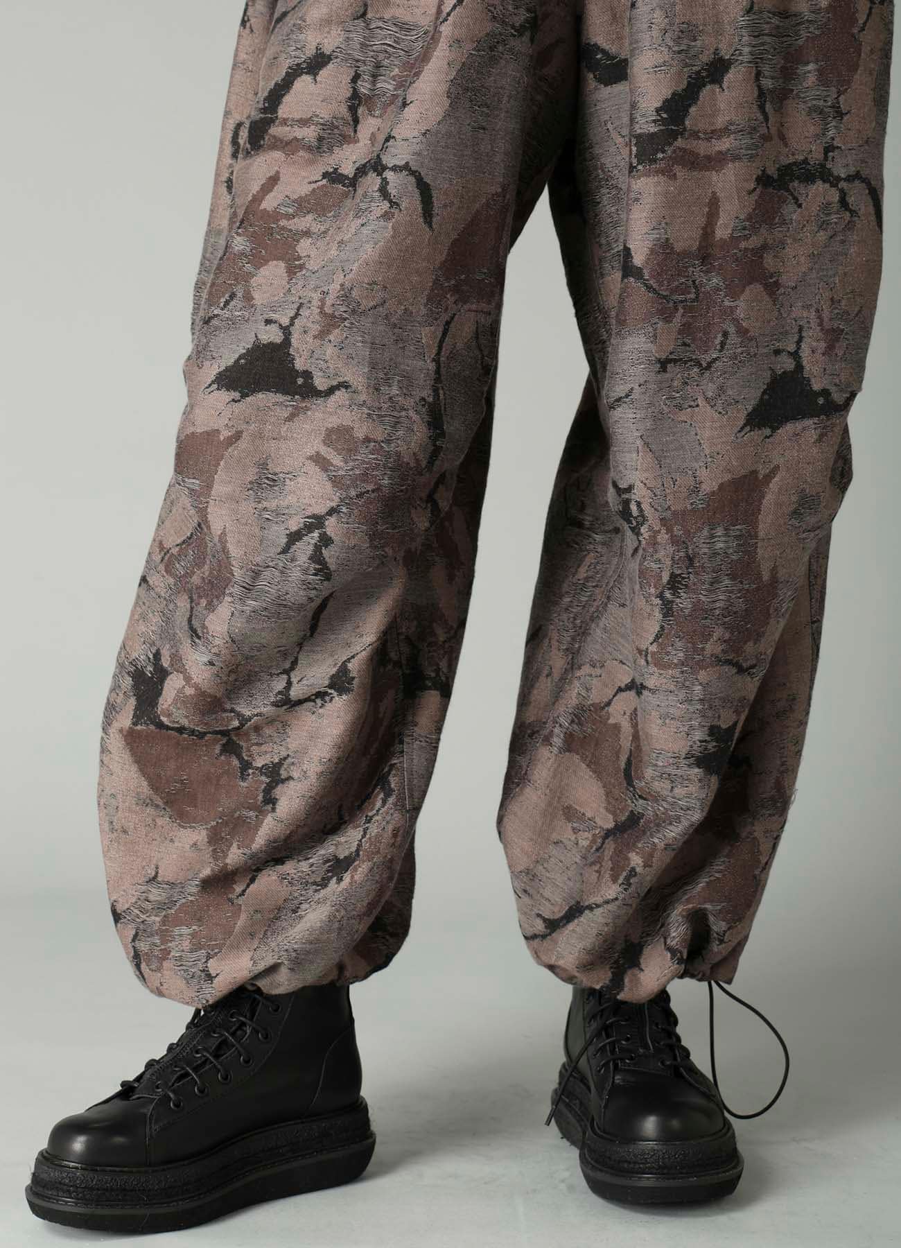 JQ CAMOUFLAGE PARACHUTE PANTS