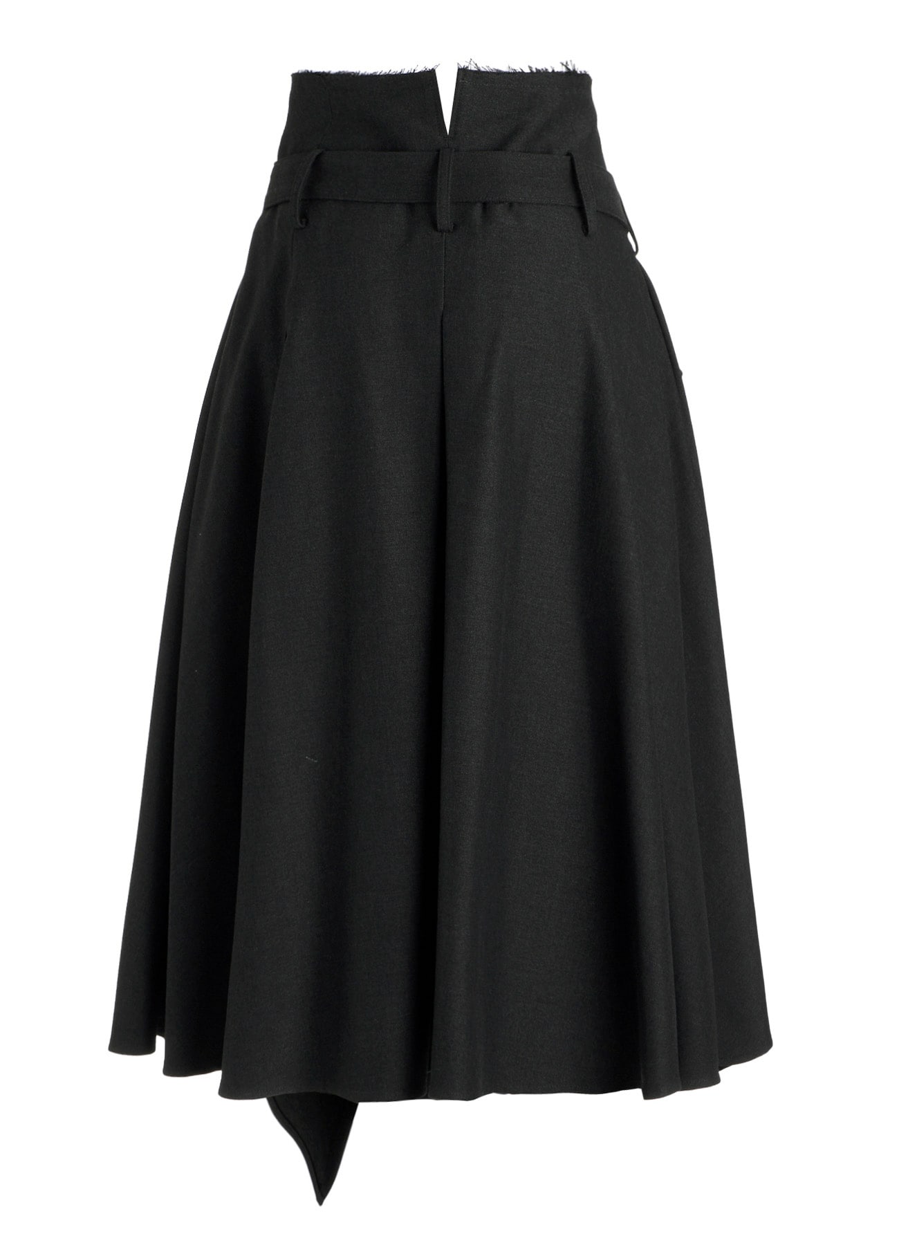 E/Ry TWILL TUCK&DRAPE WRAP SKIRT