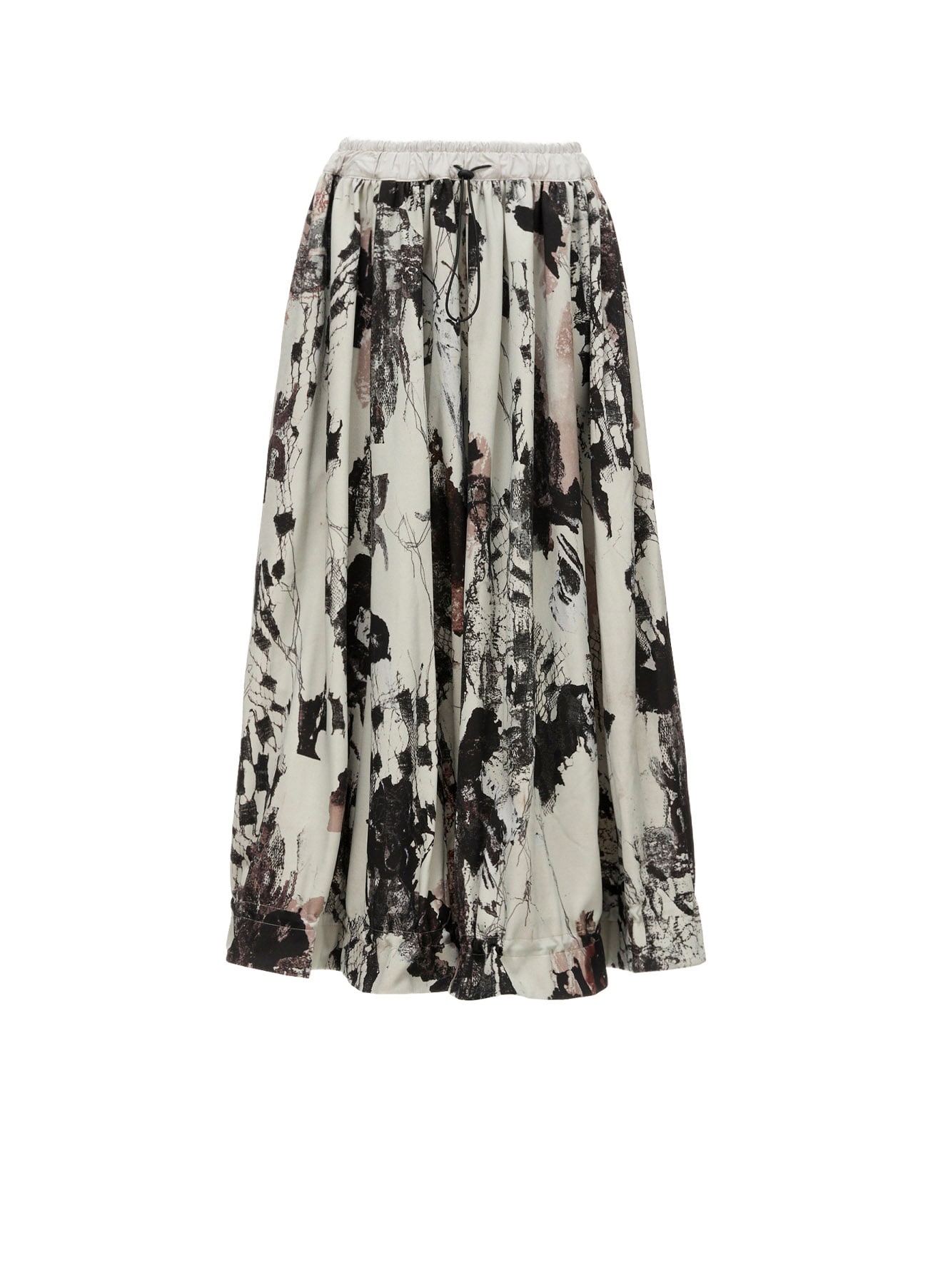 LACE FLOWER PT GATHERED SKIRT