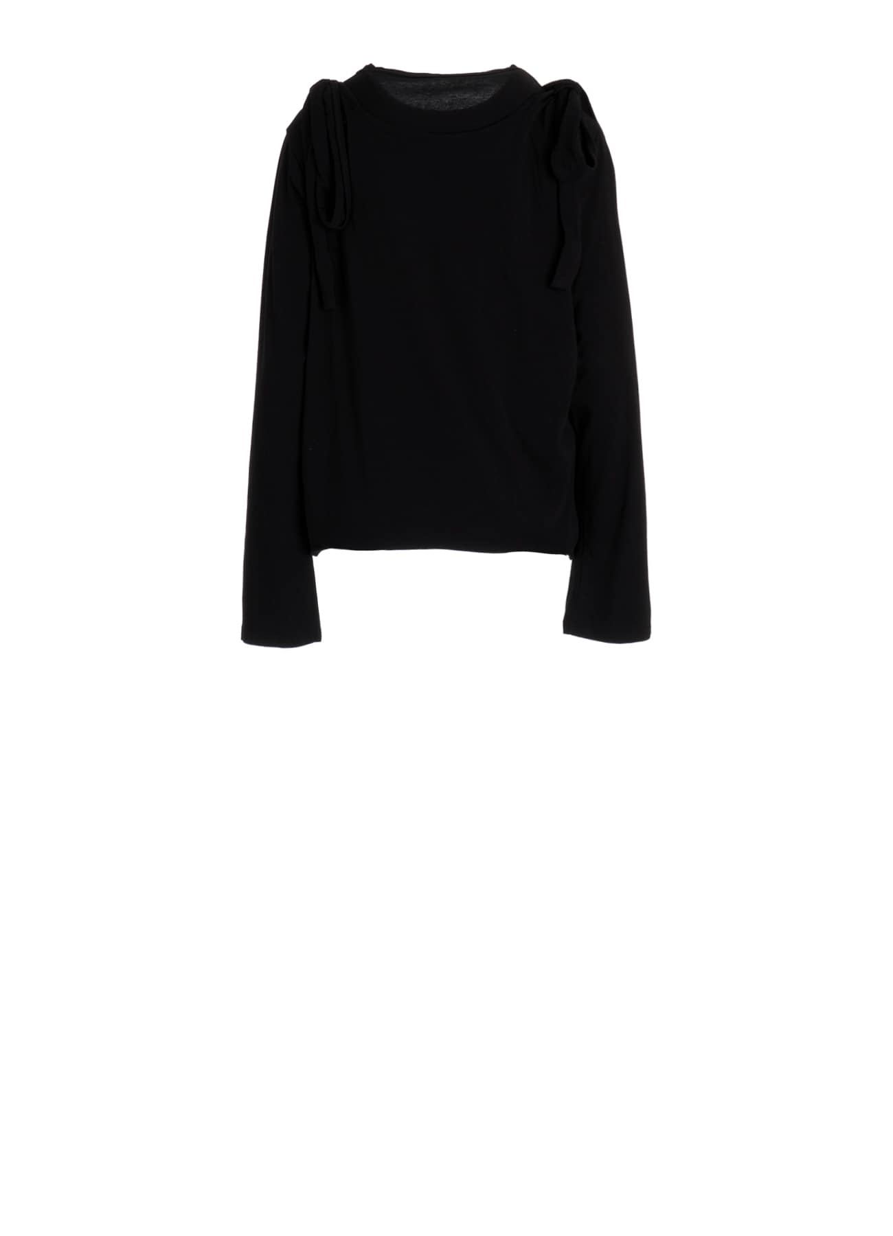 COTTON SINGLE JERSEY STRAP DETAIL T