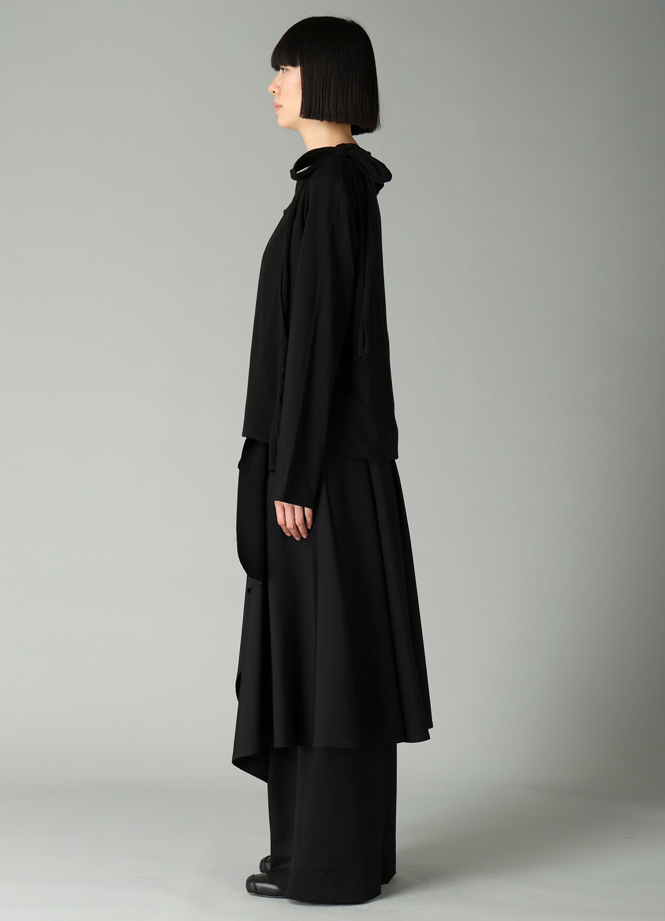 COTTON SINGLE JERSEY STRAP DETAIL T