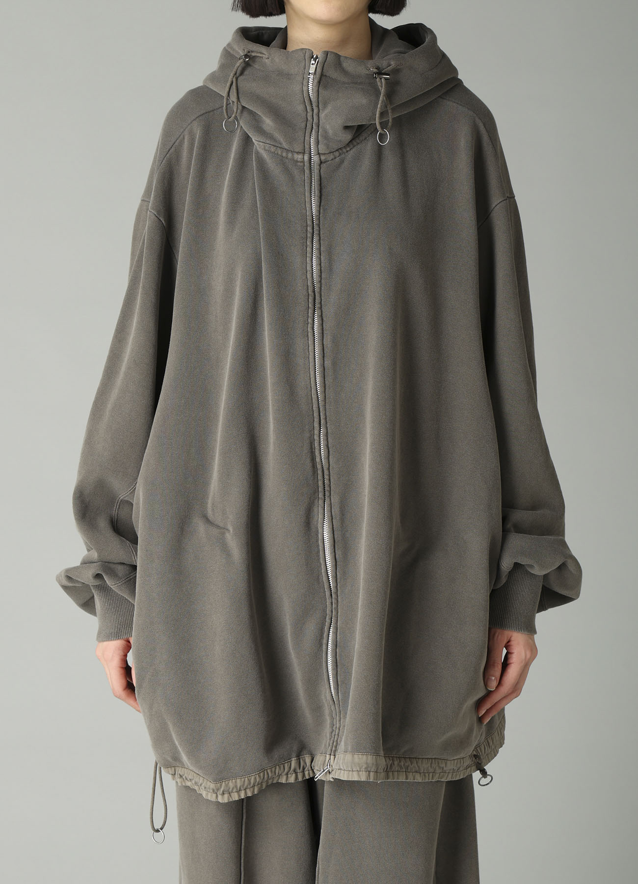 30/10 FRENCH TERRY HIGH NECK HOODIE