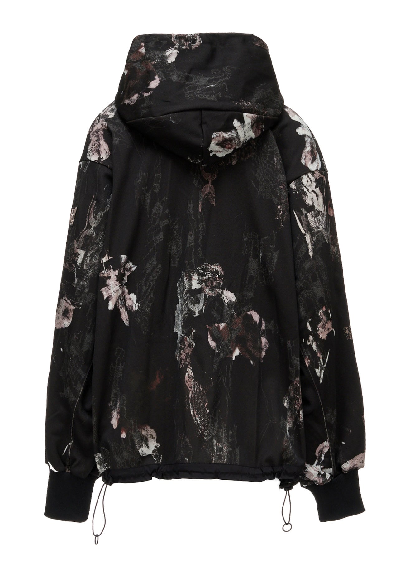 LACE FLOWER PT HIGHNECK HOODIE