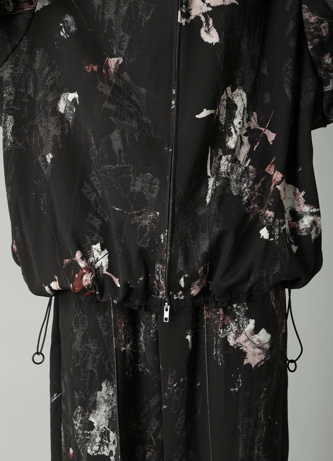 LACE FLOWER PT HIGHNECK HOODIE