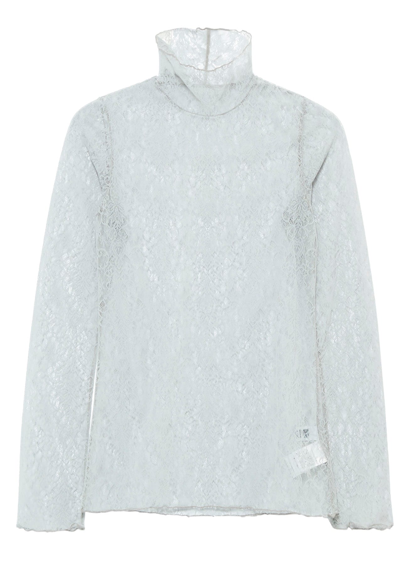 STREACH LACE TURTLENECK