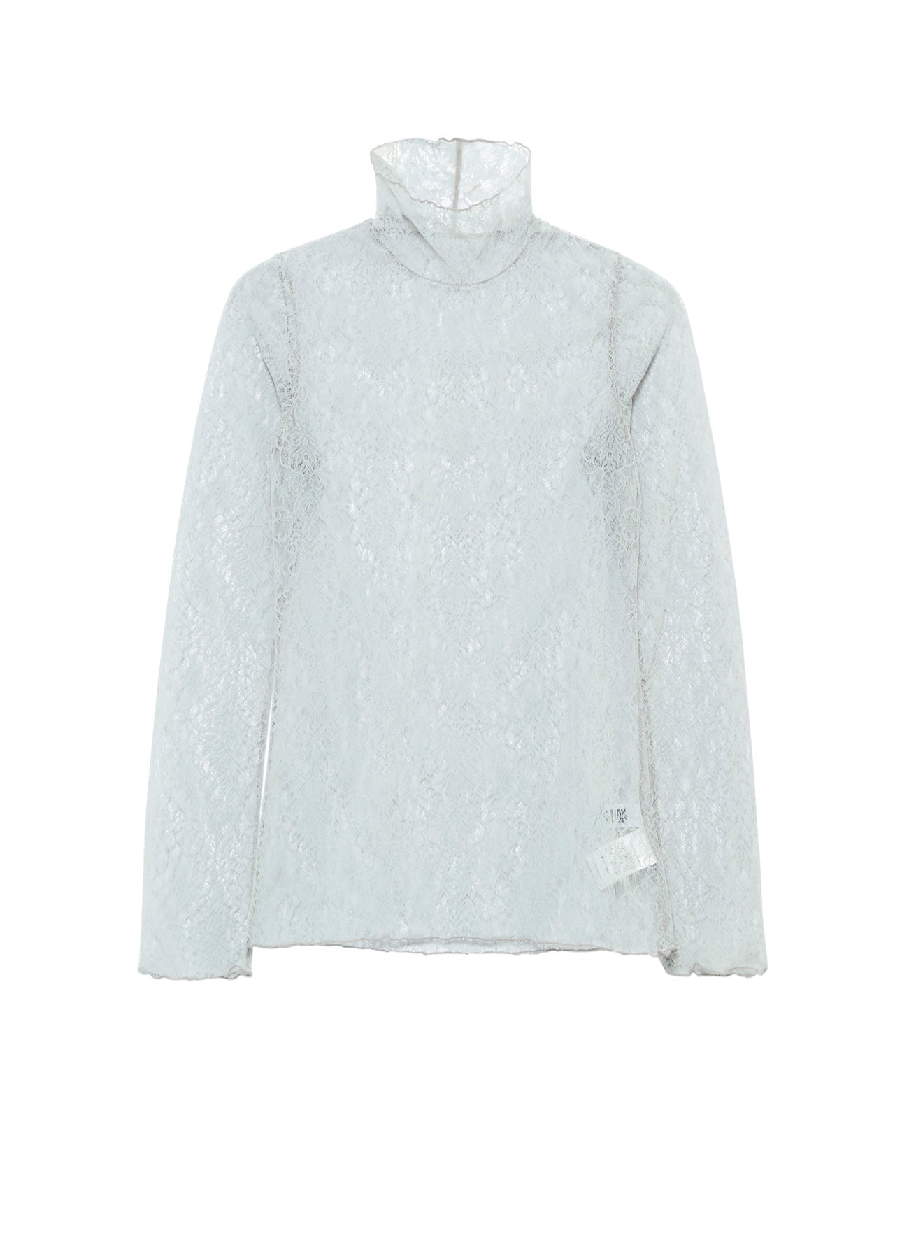 STREACH LACE TURTLENECK
