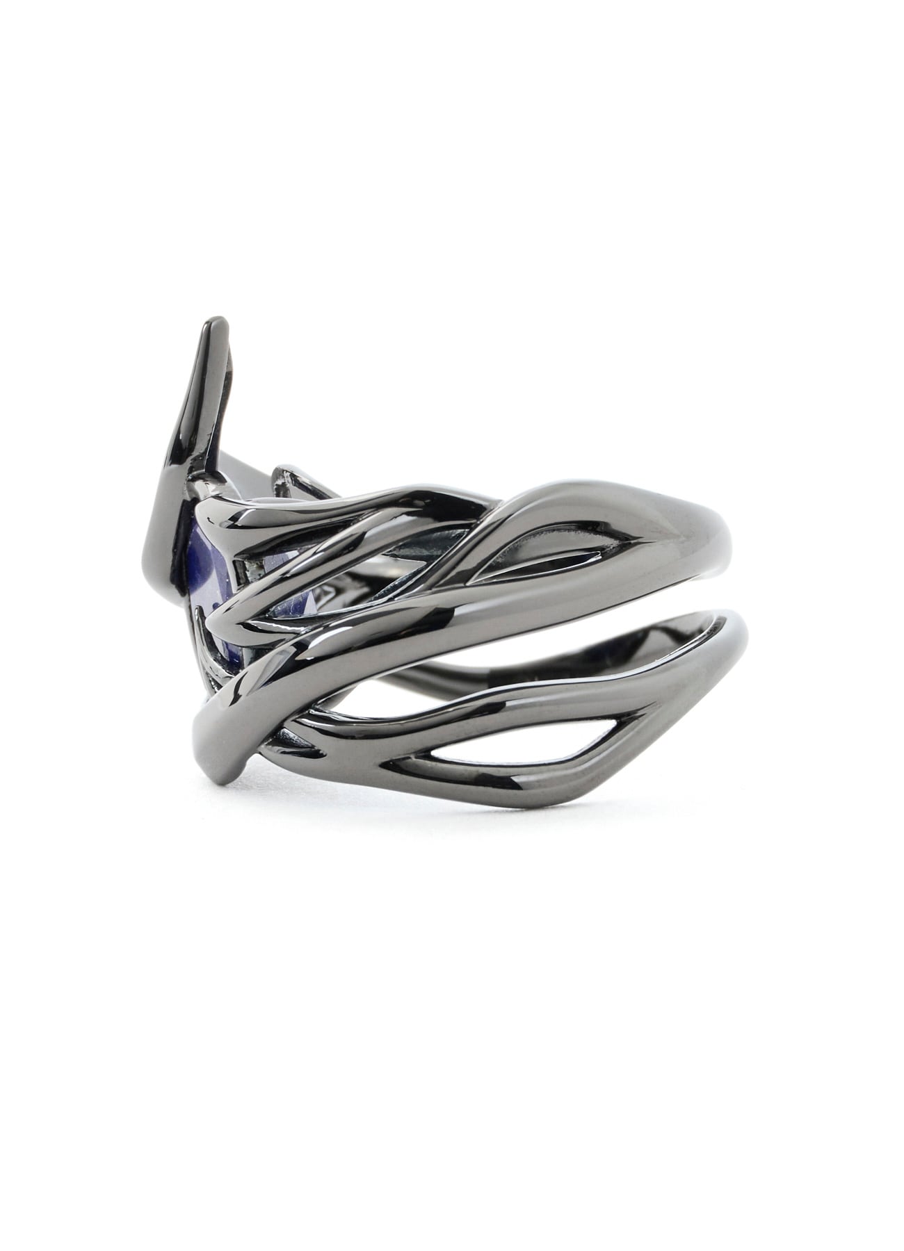SV/LL/GUN ABYSS RING BLK