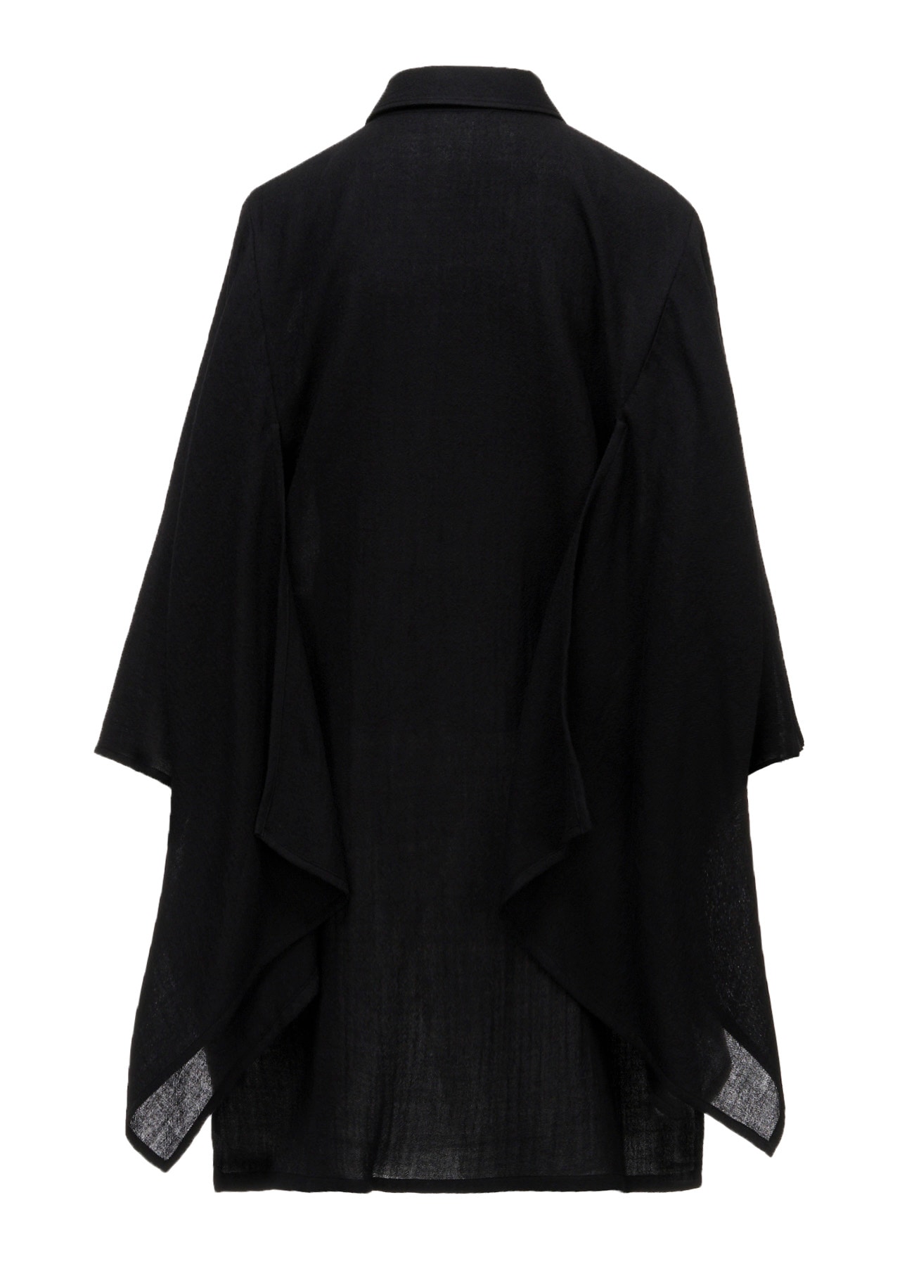 SOFT WOOL KIMONO SLEEVE BLOUSE