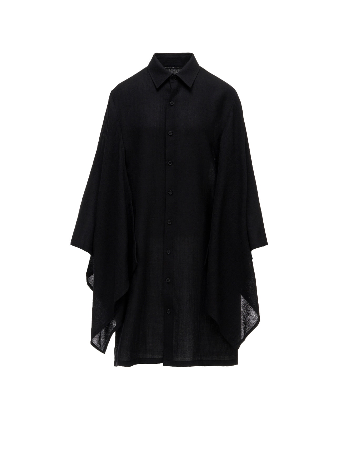 SOFT WOOL KIMONO SLEEVE BLOUSE