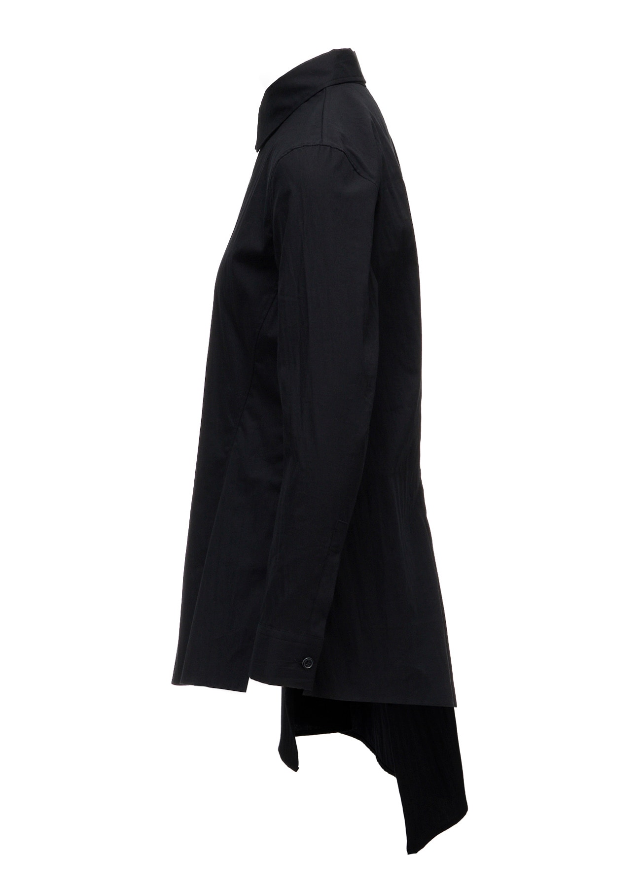 BROAD R PANELED LONG SHIRT