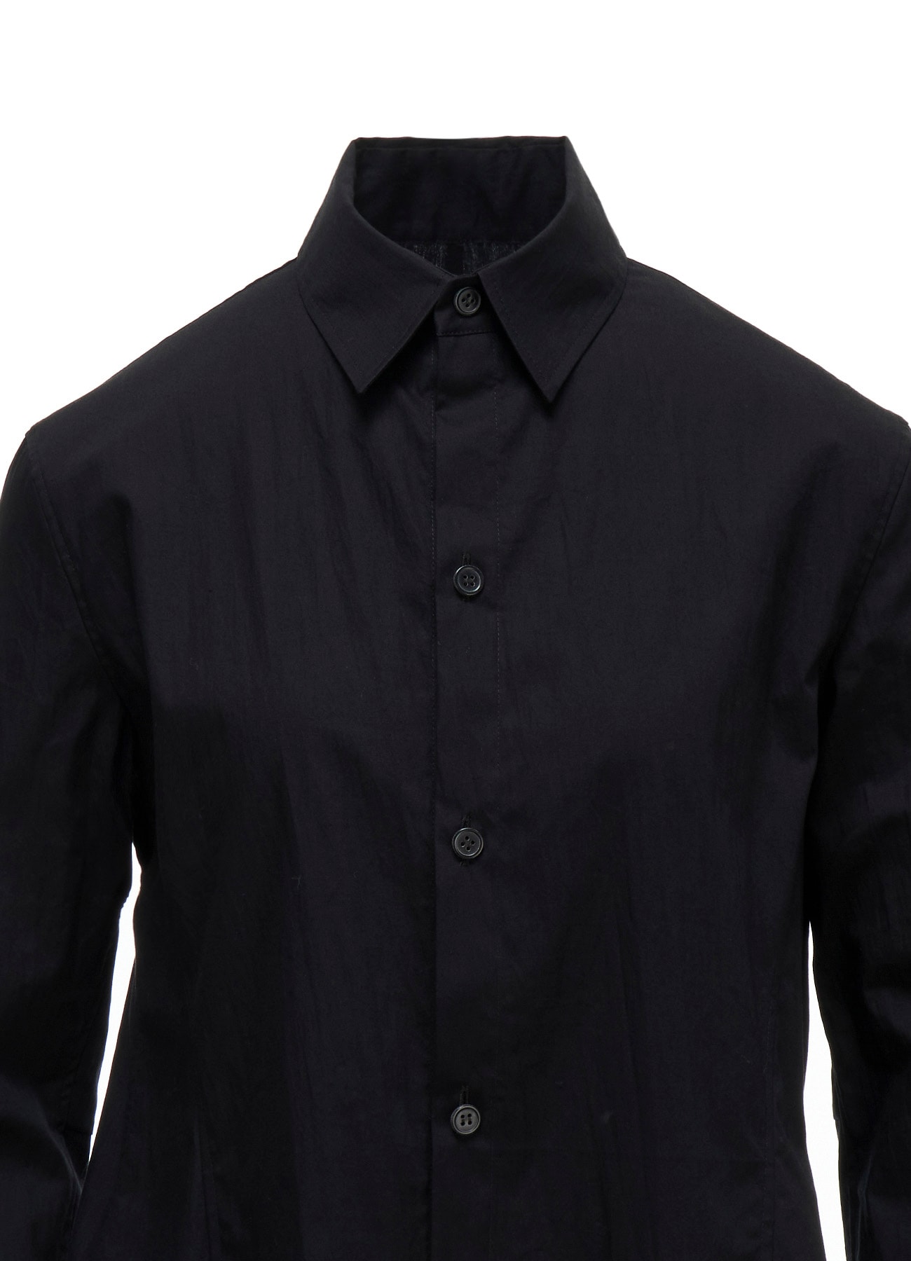 BROAD R PANELED LONG SHIRT