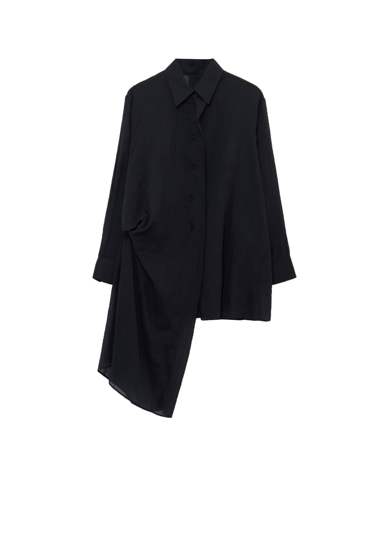C/Li CATCH WASHER TUCK&DRAPE BLOUSE