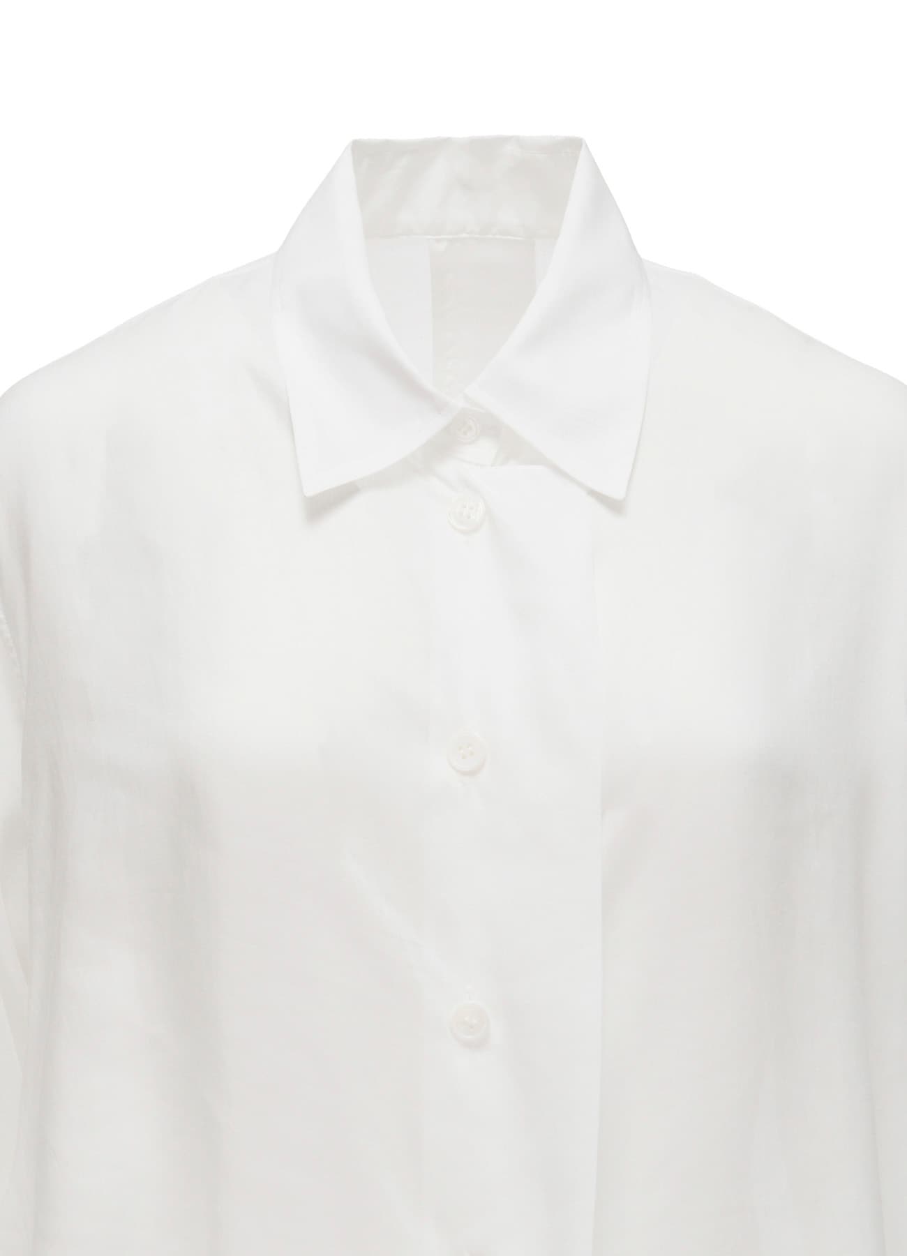 CELLULOSE LAWN TUCK&DRAPE BLOUSE