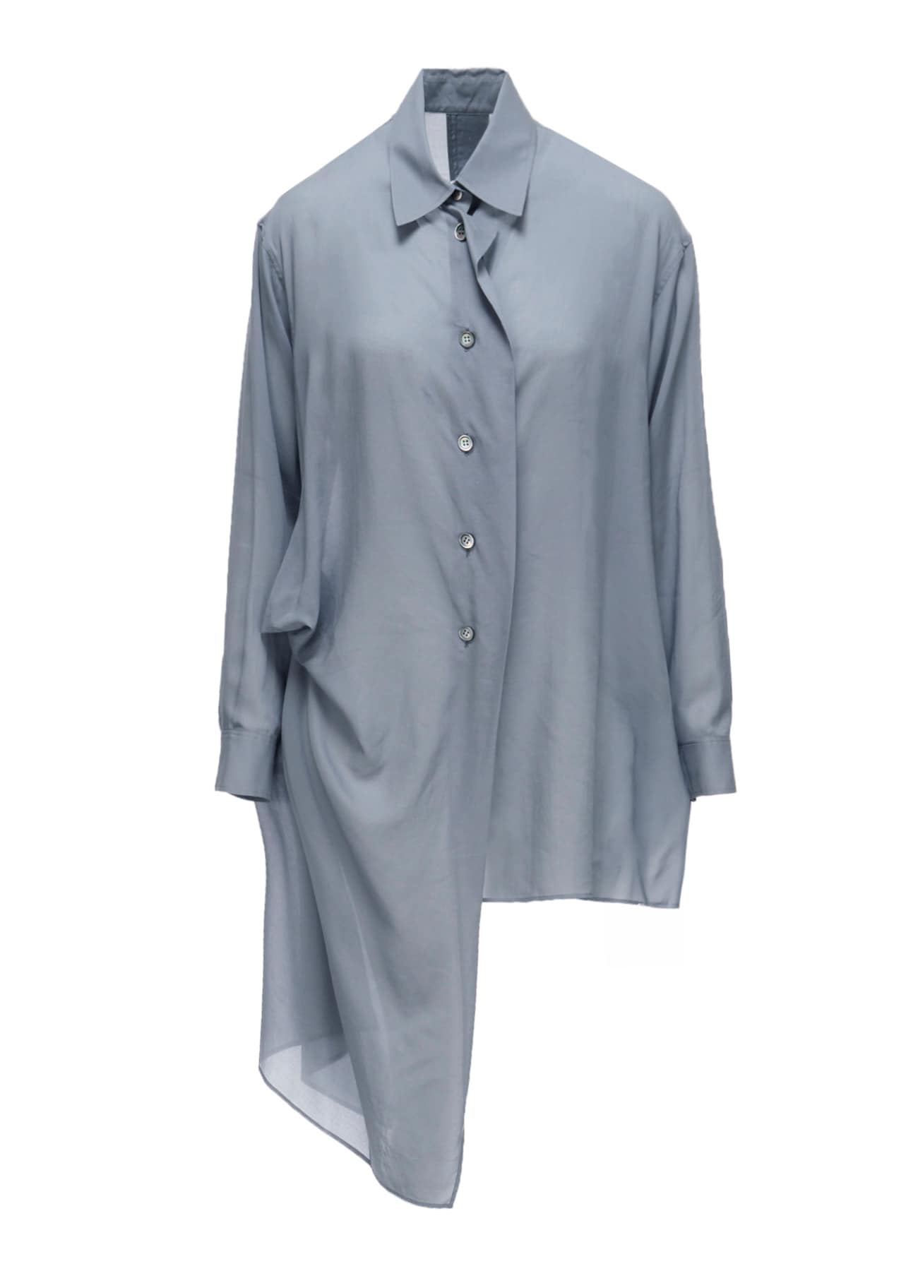 CELLULOSE LAWN TUCK&DRAPE BLOUSE