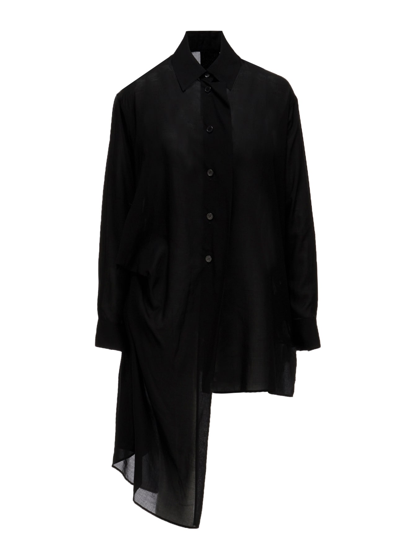 CELLULOSE LAWN TUCK&DRAPE BLOUSE