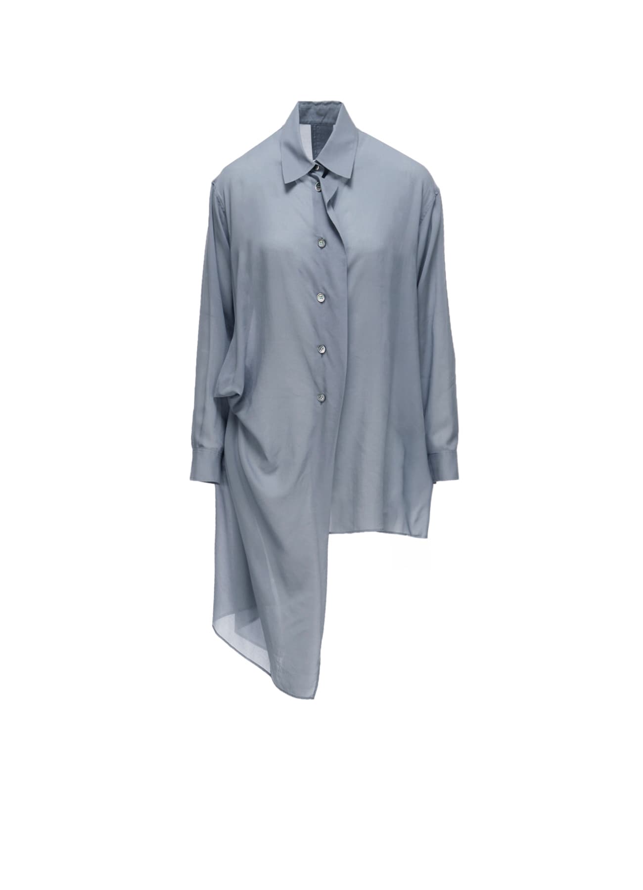 CELLULOSE LAWN TUCK&DRAPE BLOUSE