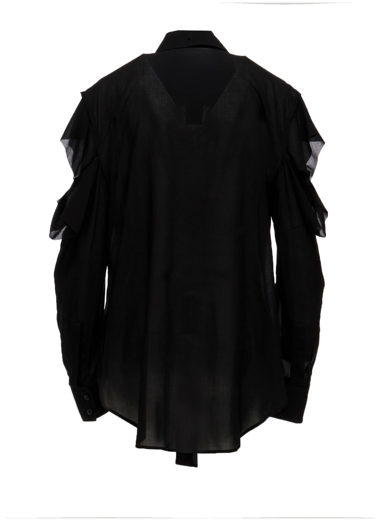 CELLULOSE LAWN O SHOULDER SHIRT