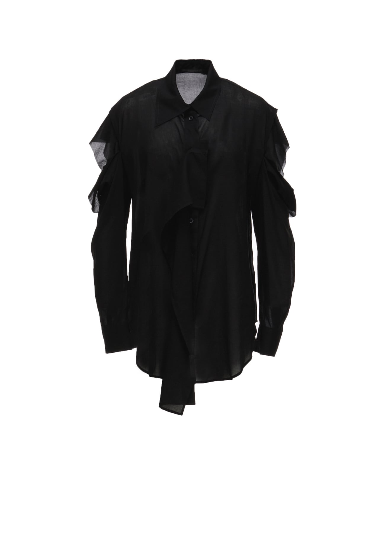 CELLULOSE LAWN O SHOULDER SHIRT