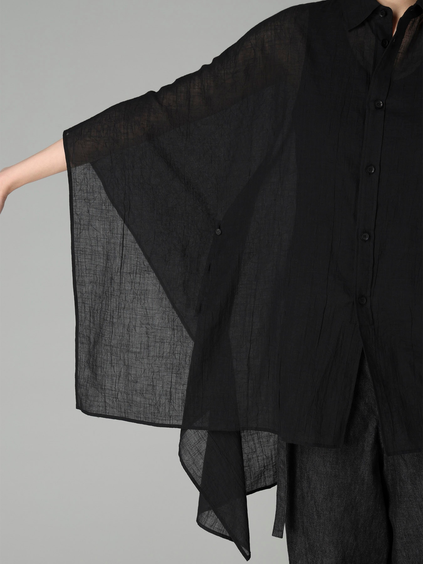 C/Li CATCH WASHER R DRAPED SHIRT