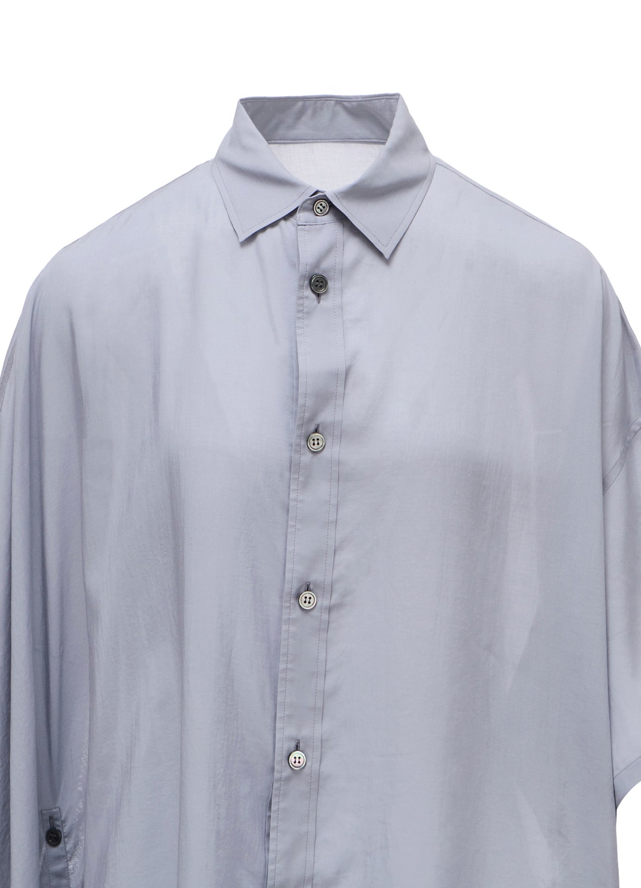 CELLULOSE LAWN R DRAPED SHIRT