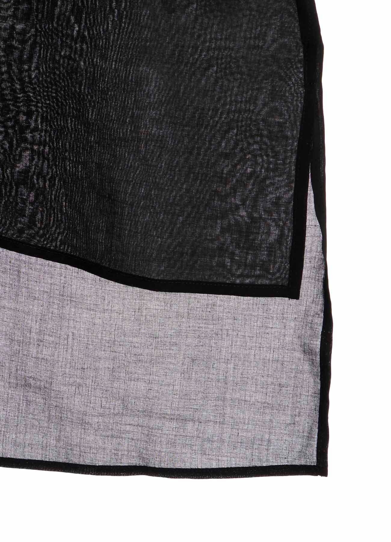 CELLULOSE LAWN R DRAPED SHIRT