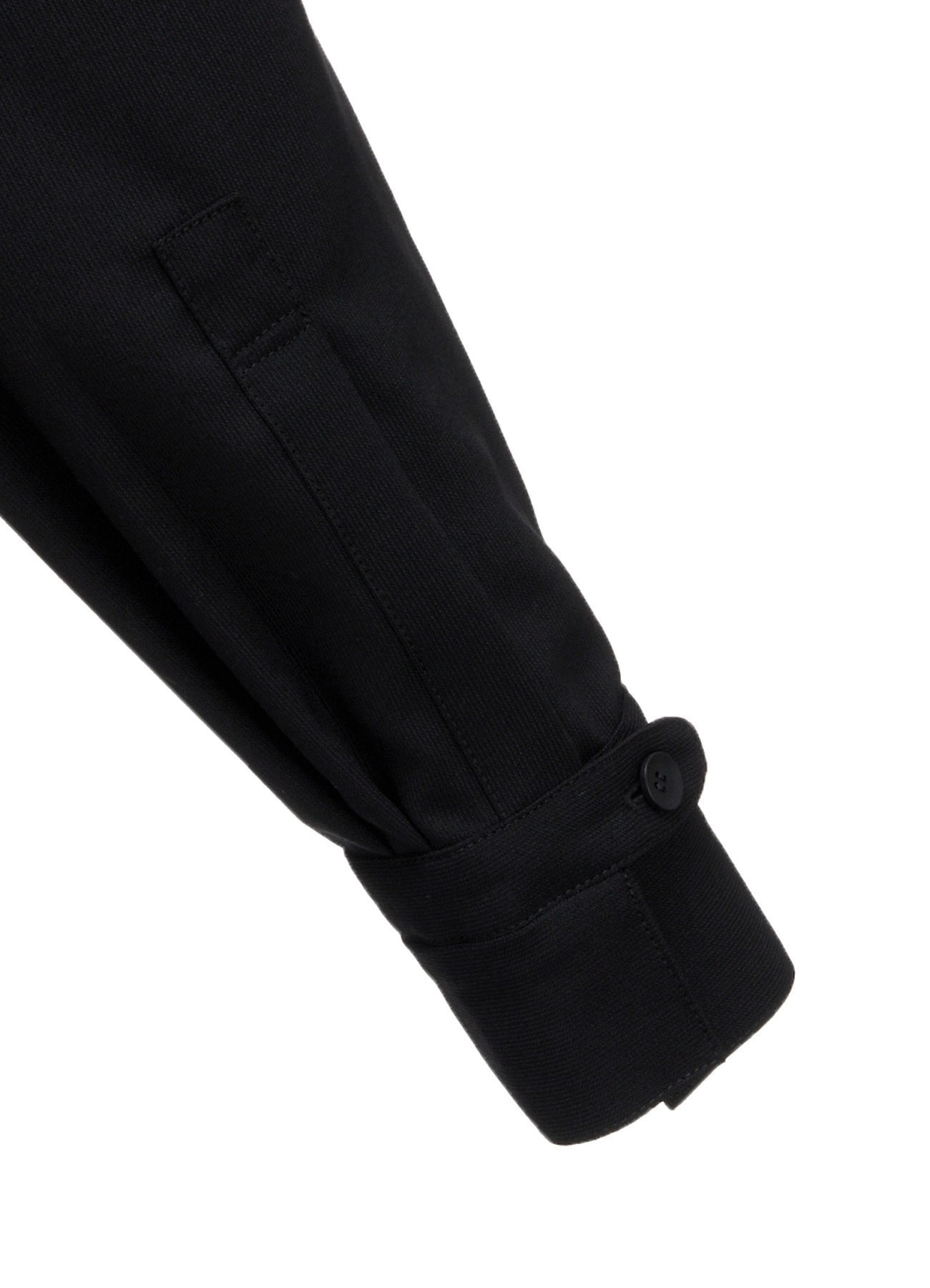 WOOL PLEATED SHIRT