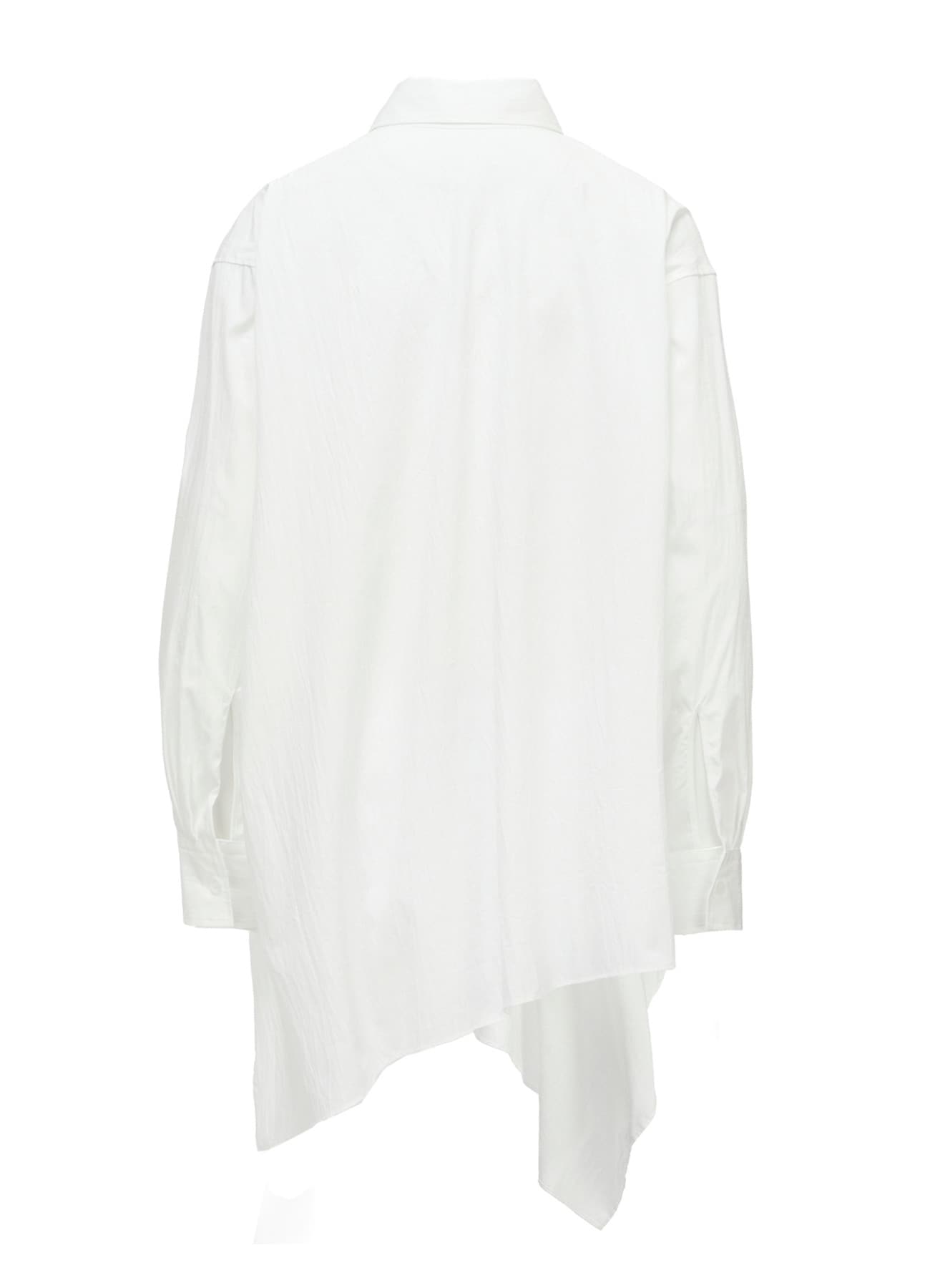BROAD R LONG ASYMMETRIC BLOUSE