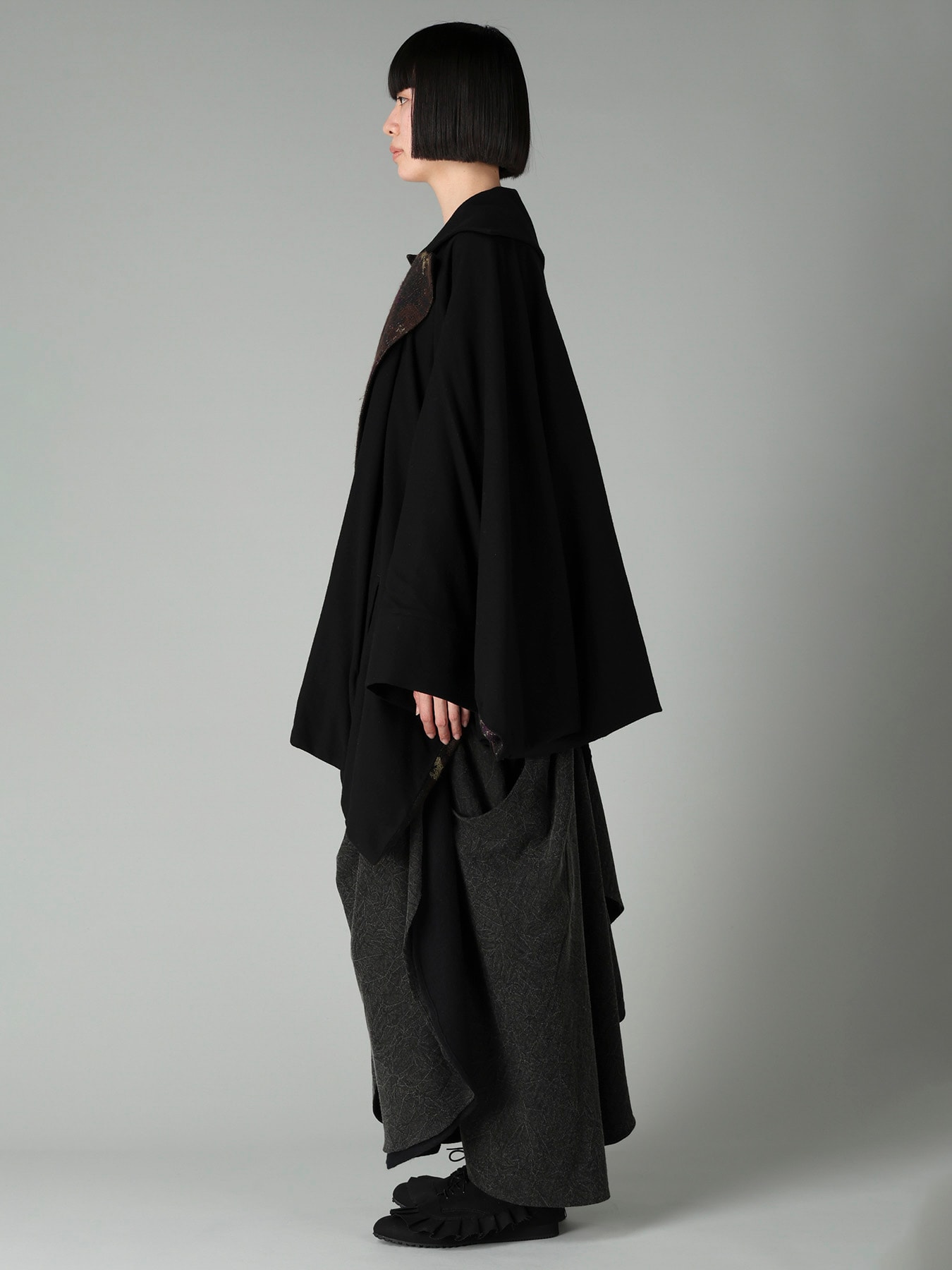 1/24 FLANNEL CUFFS POINT COAT
