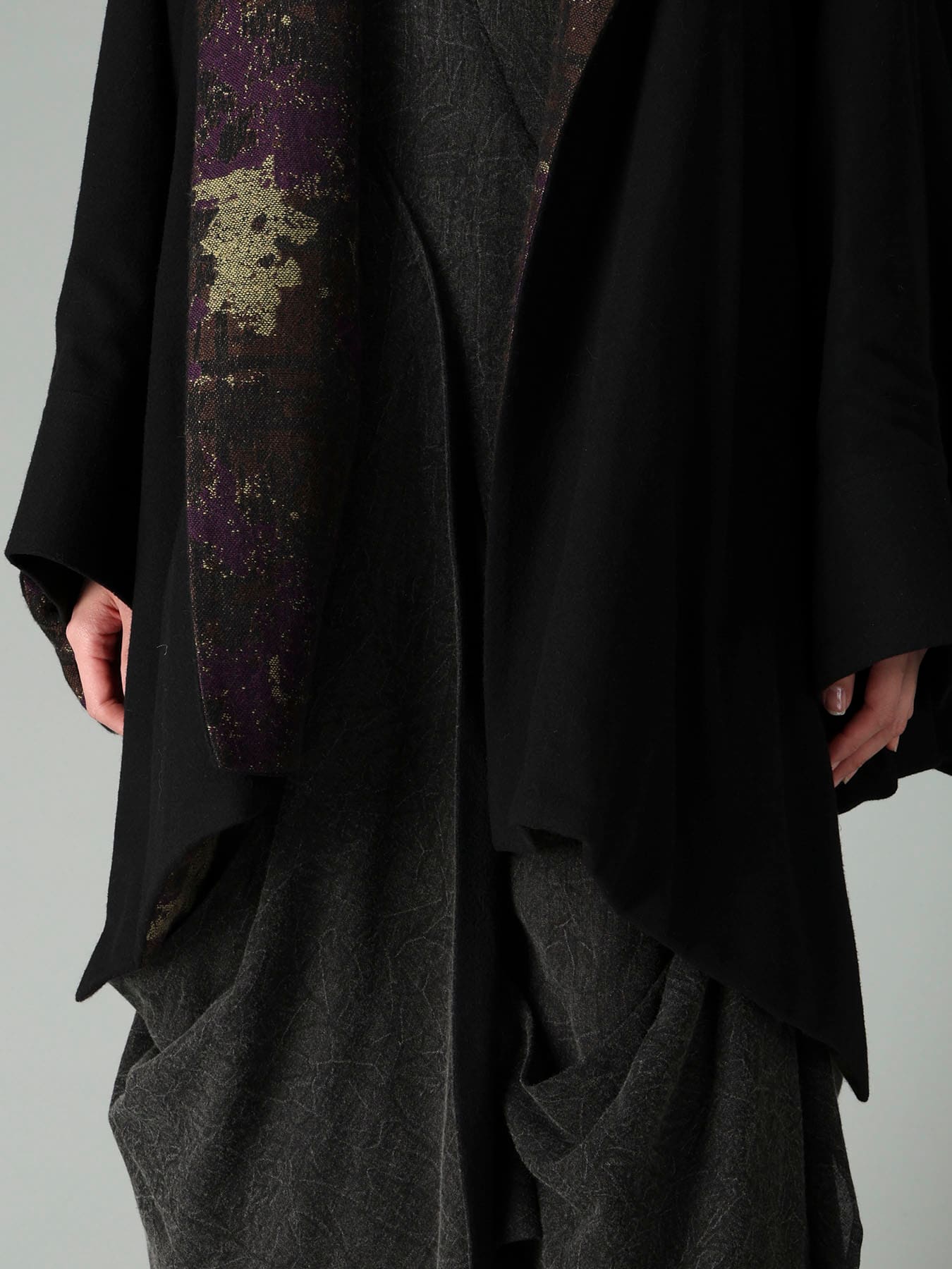 1/24 FLANNEL CUFFS POINT COAT