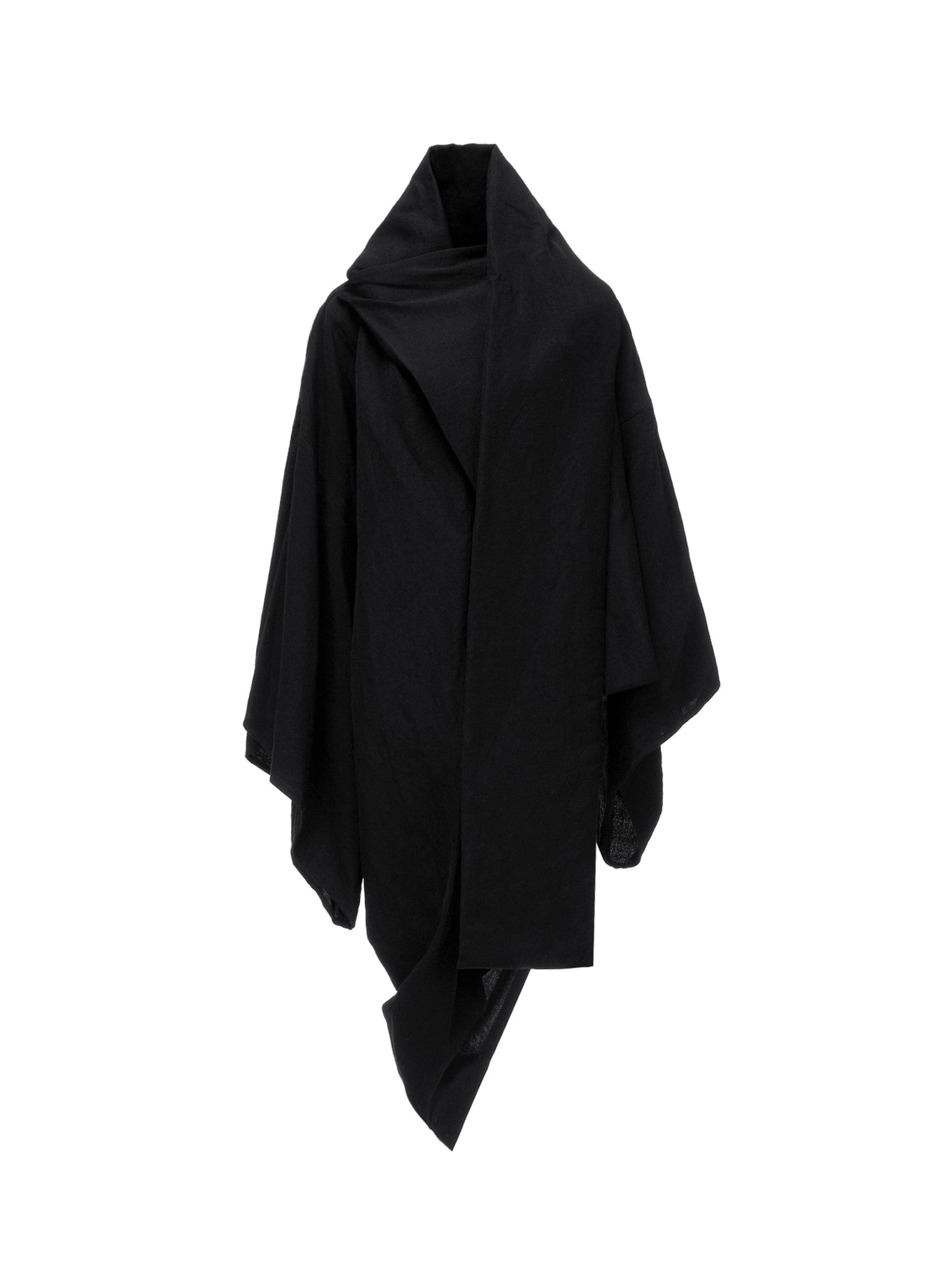 W/Li TWILL STOLE DETAIL COAT