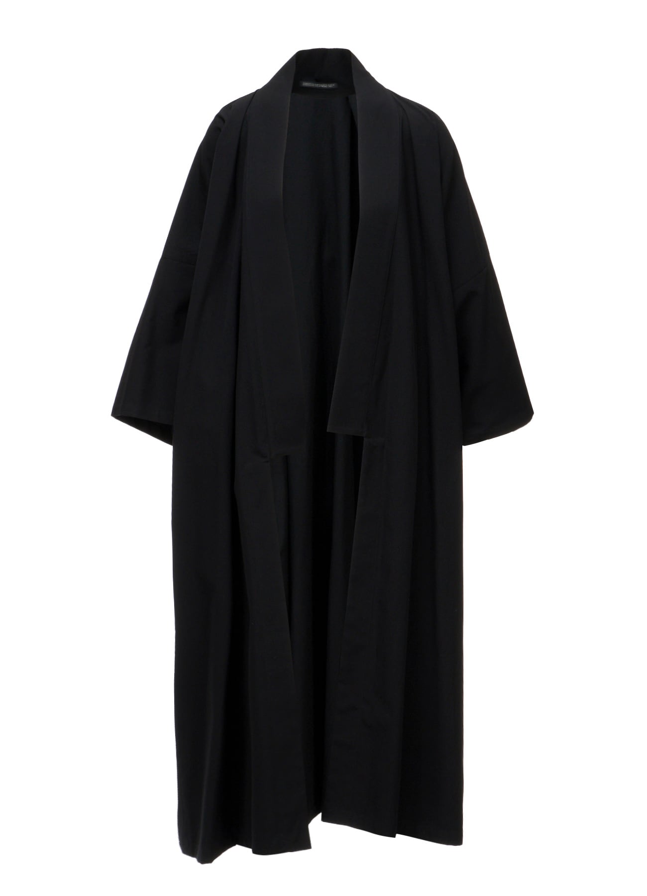 W/C GABARDINE KIMONO HAORI COAT